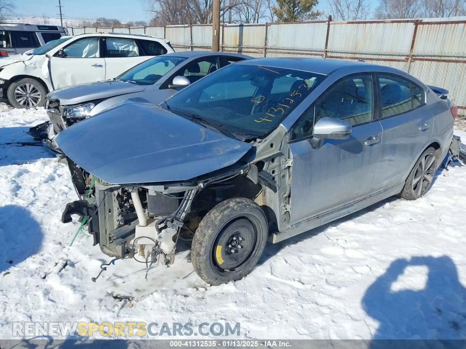 2 Photograph of a damaged car 4S3GKAJ65K3606431 SUBARU IMPREZA 2019