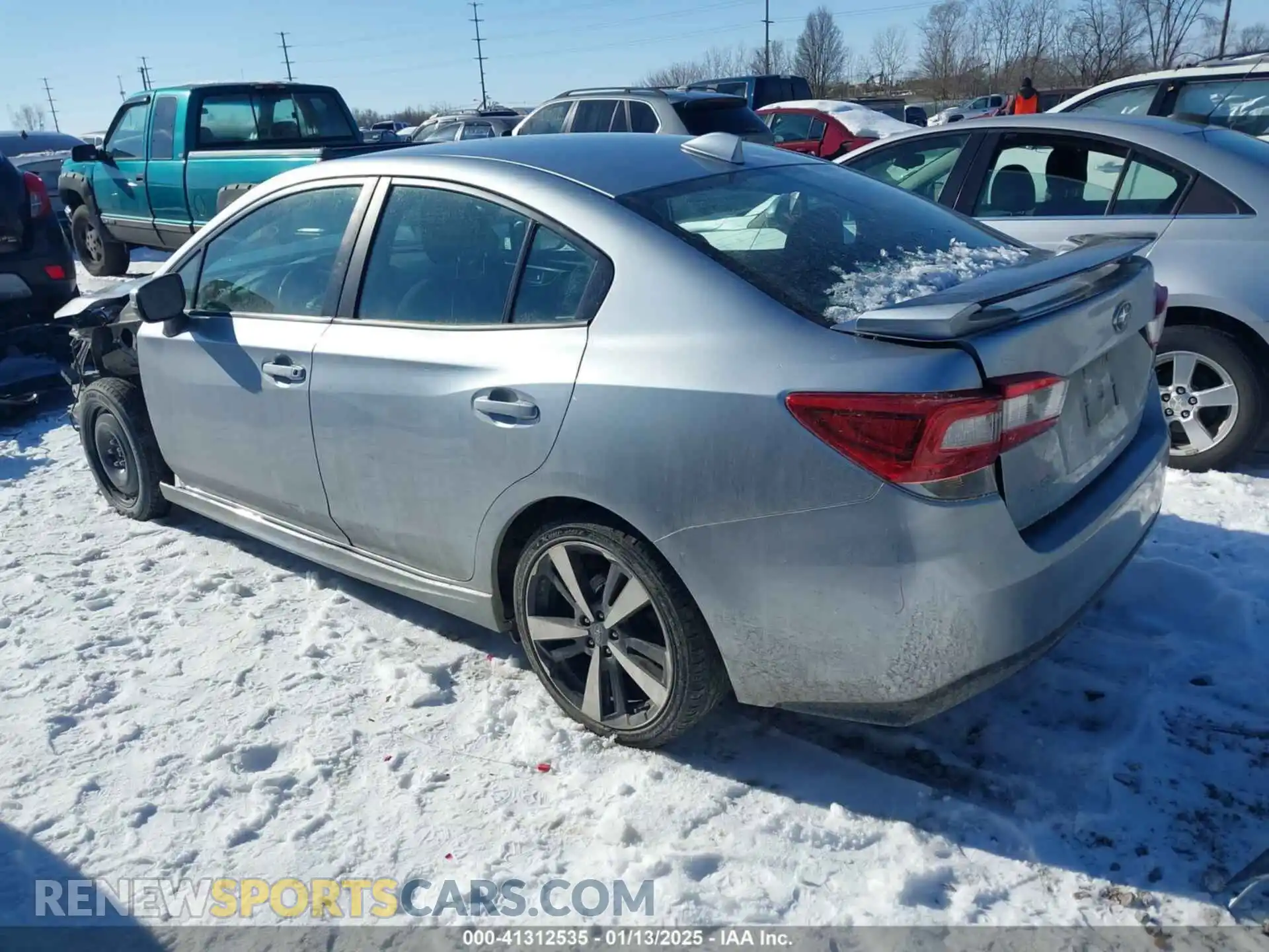 3 Photograph of a damaged car 4S3GKAJ65K3606431 SUBARU IMPREZA 2019