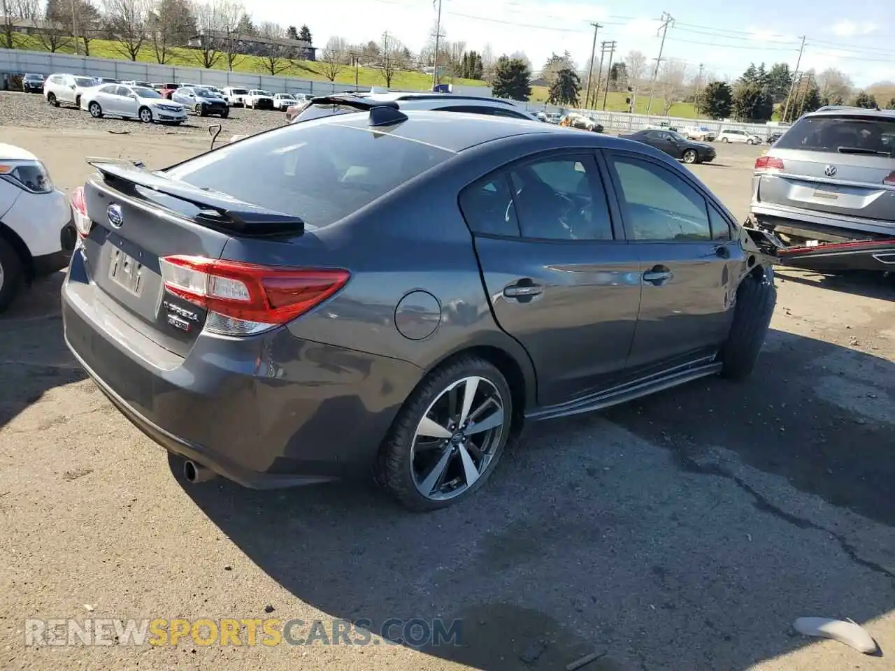 3 Photograph of a damaged car 4S3GKAM61K3619348 SUBARU IMPREZA 2019