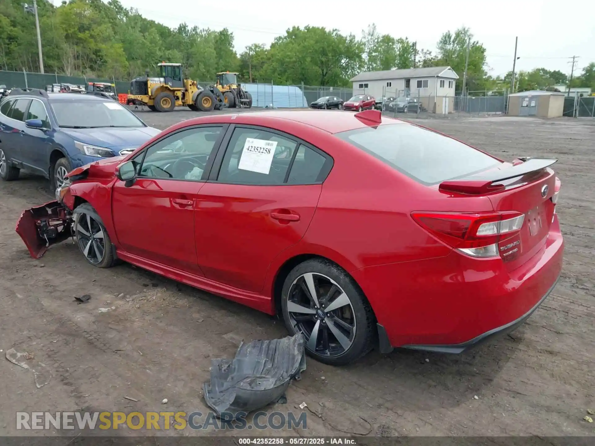 3 Photograph of a damaged car 4S3GKAM6XK3602175 SUBARU IMPREZA 2019
