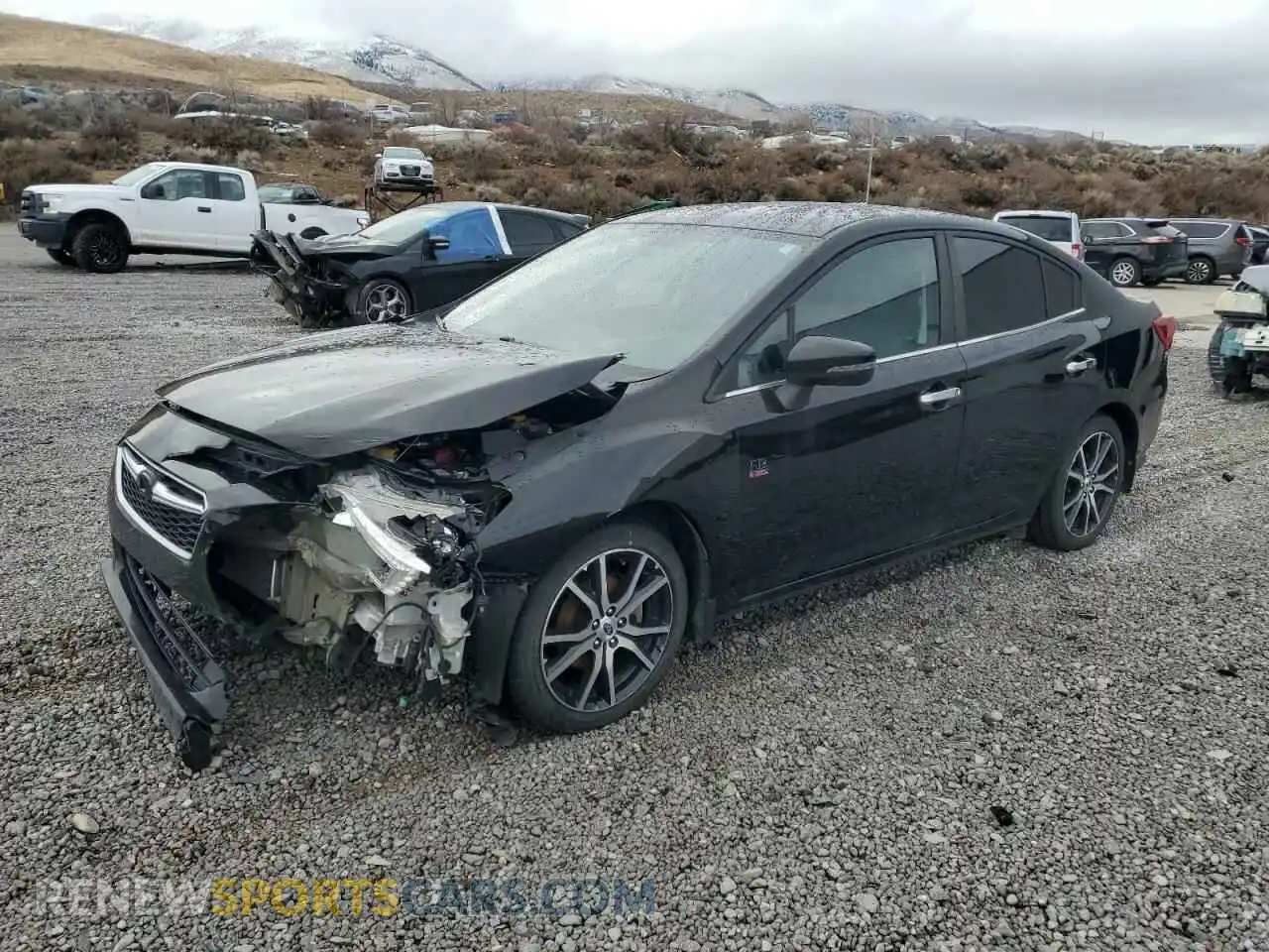 1 Photograph of a damaged car 4S3GKAS62K3628062 SUBARU IMPREZA 2019