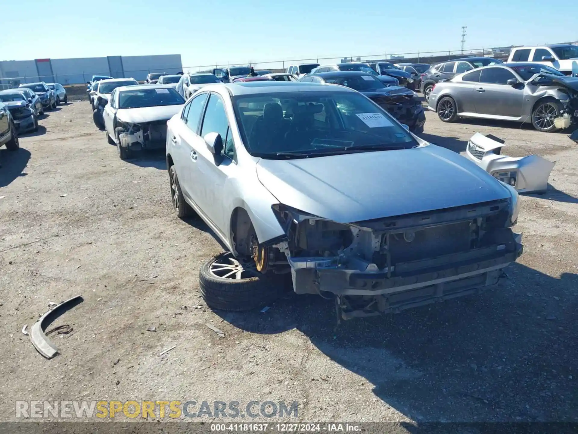 1 Photograph of a damaged car 4S3GKAU6XK3623446 SUBARU IMPREZA 2019