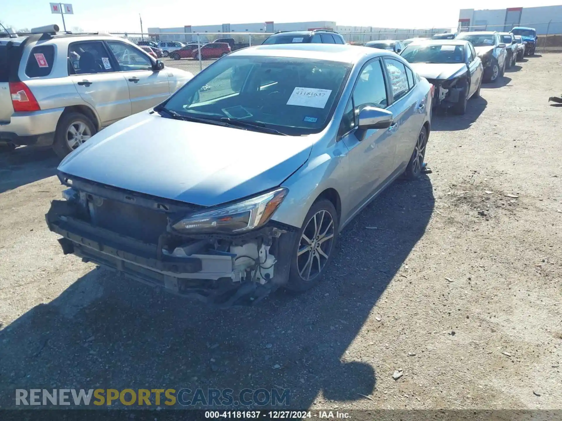 2 Photograph of a damaged car 4S3GKAU6XK3623446 SUBARU IMPREZA 2019