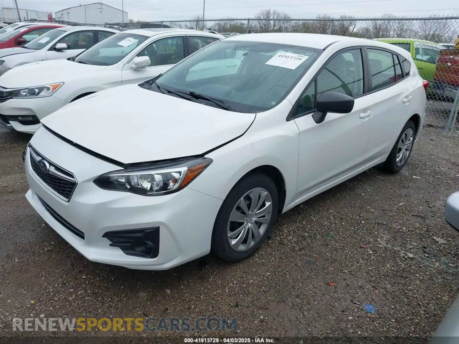 2 Photograph of a damaged car 4S3GTAA67K3721545 SUBARU IMPREZA 2019