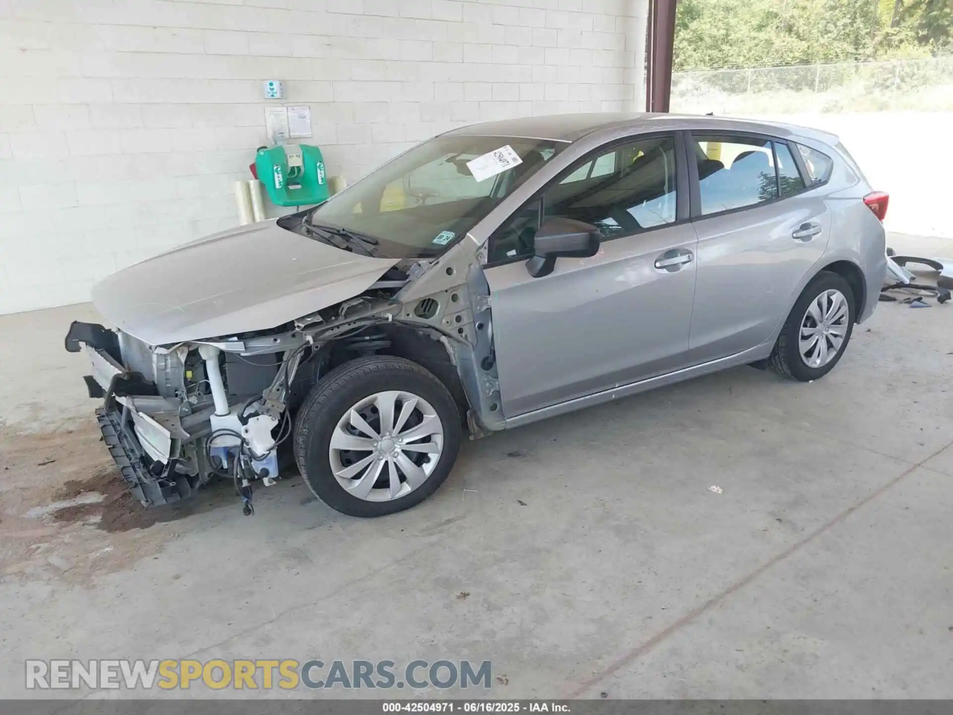 2 Фотография поврежденного автомобиля 4S3GTAA69K3743689 SUBARU IMPREZA 2019
