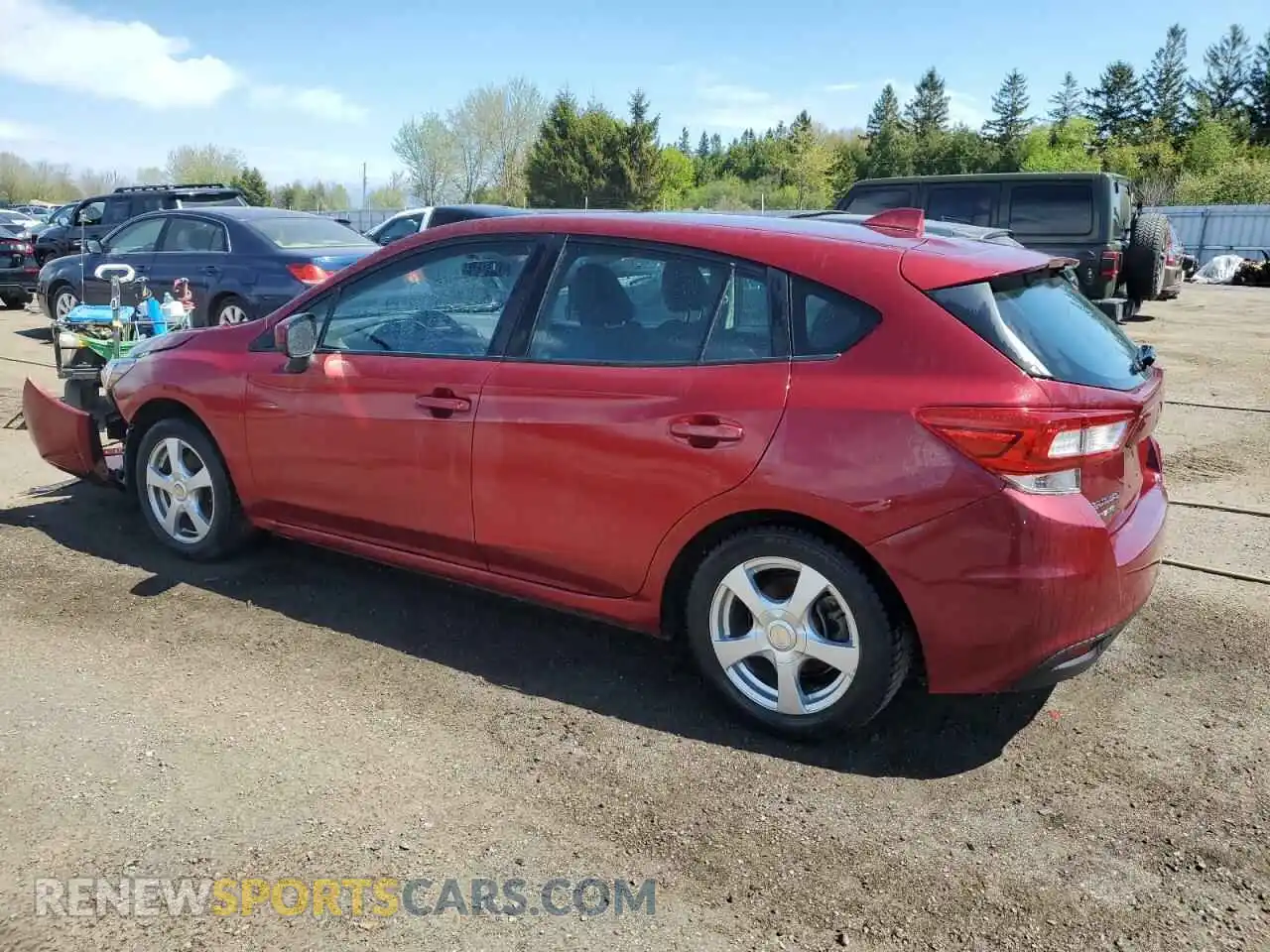 2 Photograph of a damaged car 4S3GTAC64K3762261 SUBARU IMPREZA 2019