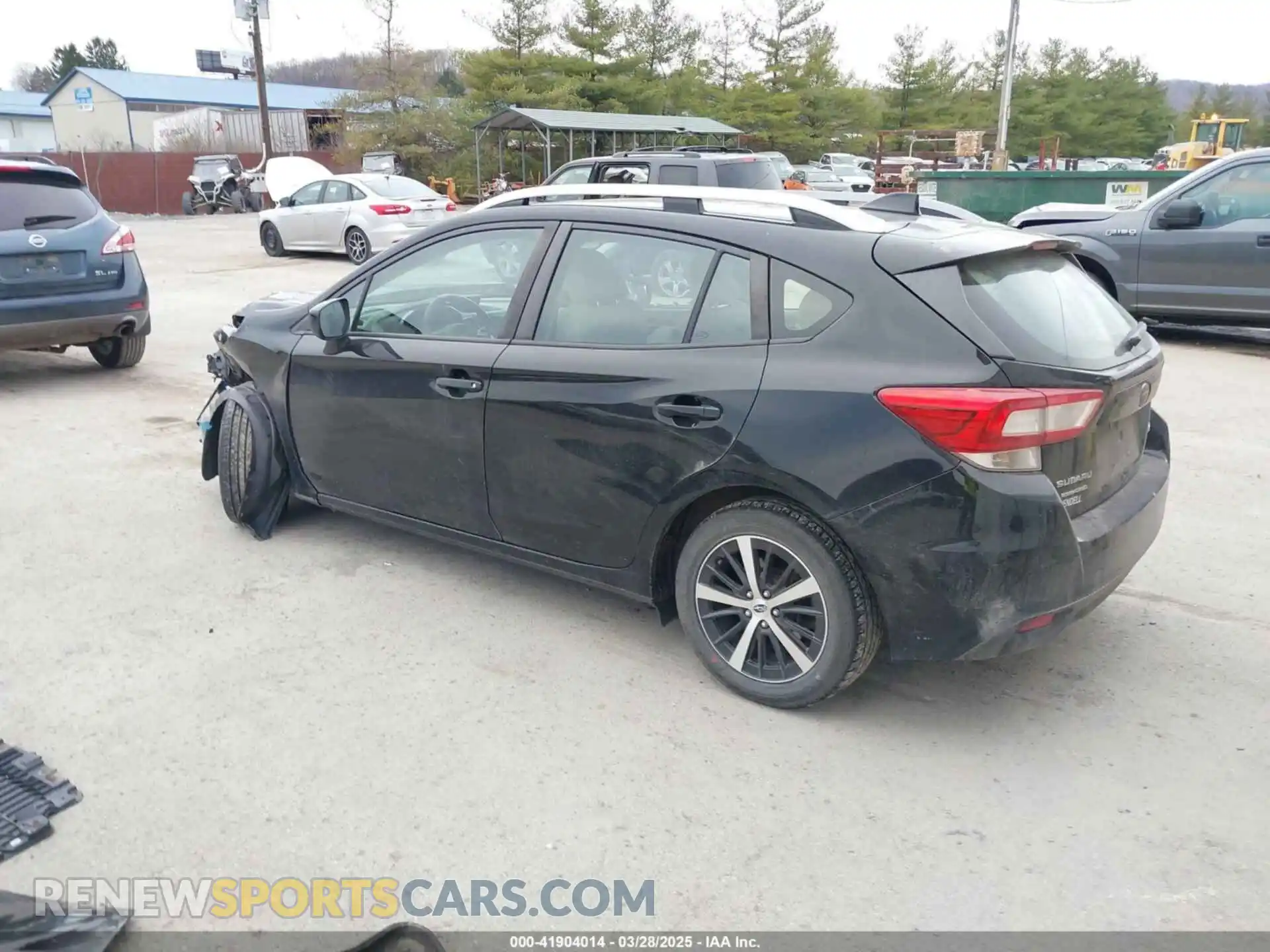 3 fotografías del automóvil dañado 4S3GTAC65K3733805 SUBARU IMPREZA 2019