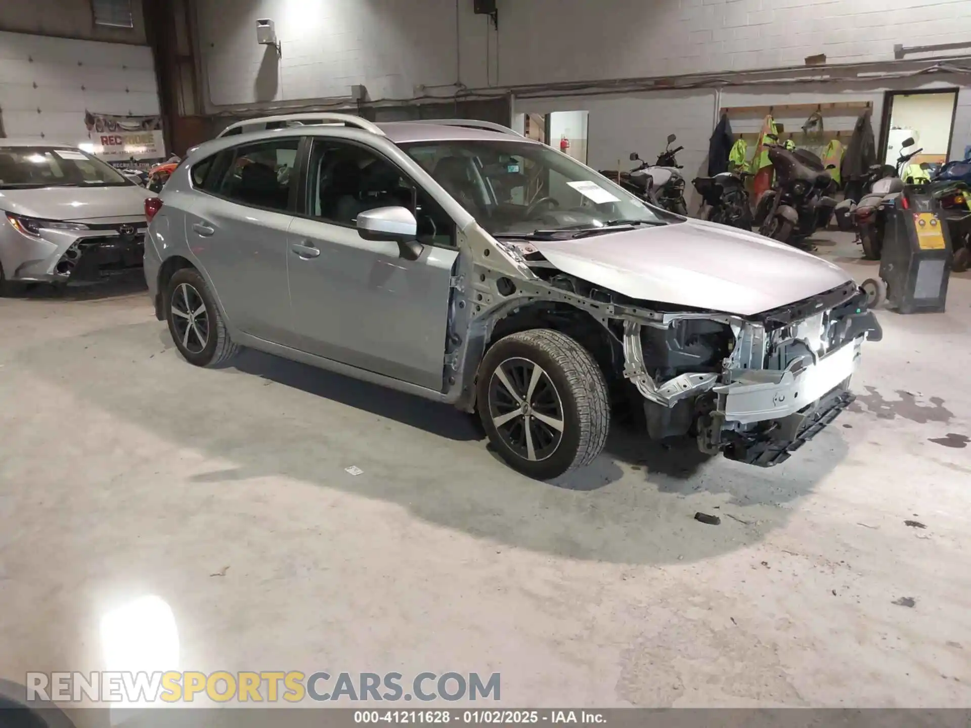 1 Photograph of a damaged car 4S3GTAC68K3719087 SUBARU IMPREZA 2019