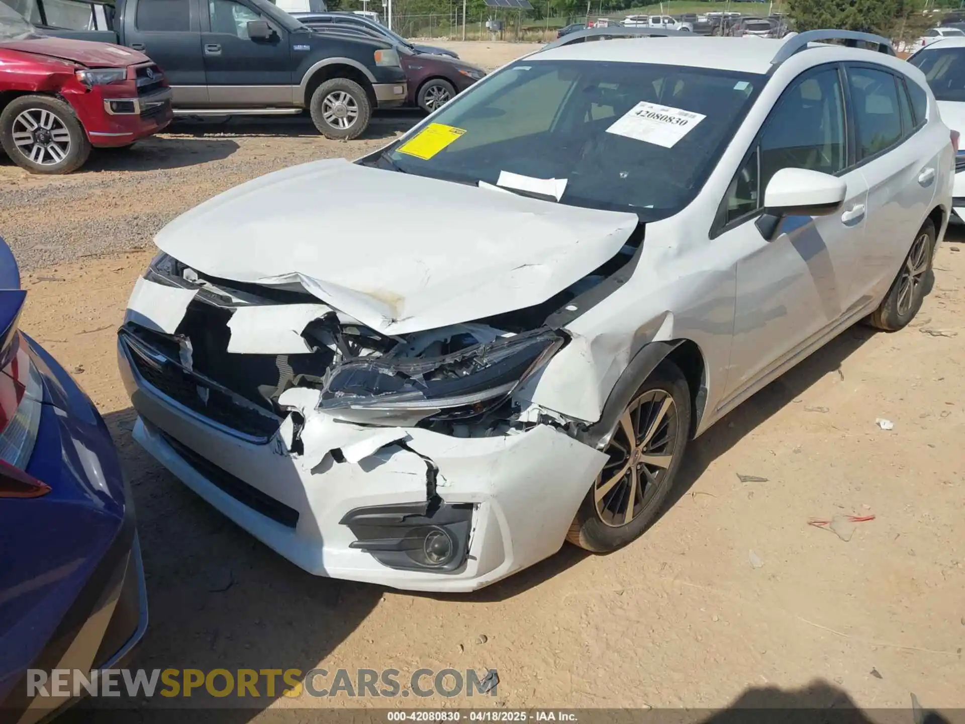 2 Photograph of a damaged car 4S3GTAC68K3731479 SUBARU IMPREZA 2019