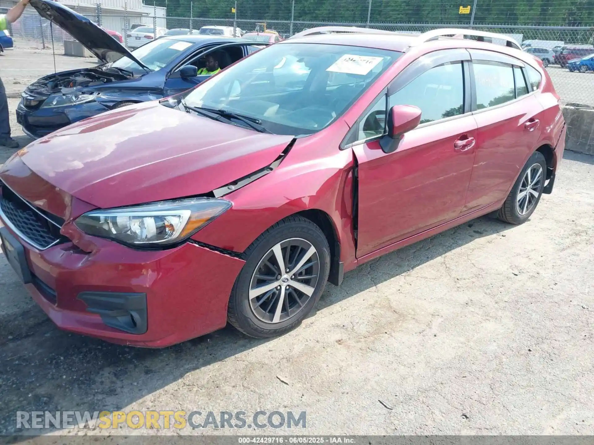 2 Photograph of a damaged car 4S3GTAD64K3708635 SUBARU IMPREZA 2019