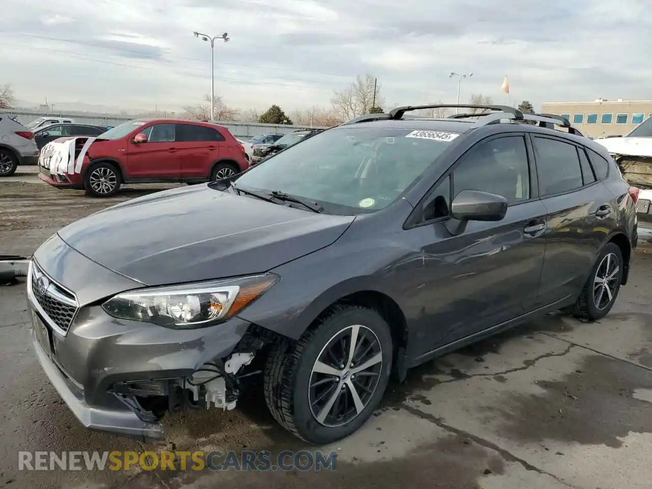 1 Photograph of a damaged car 4S3GTAD68K3762083 SUBARU IMPREZA 2019