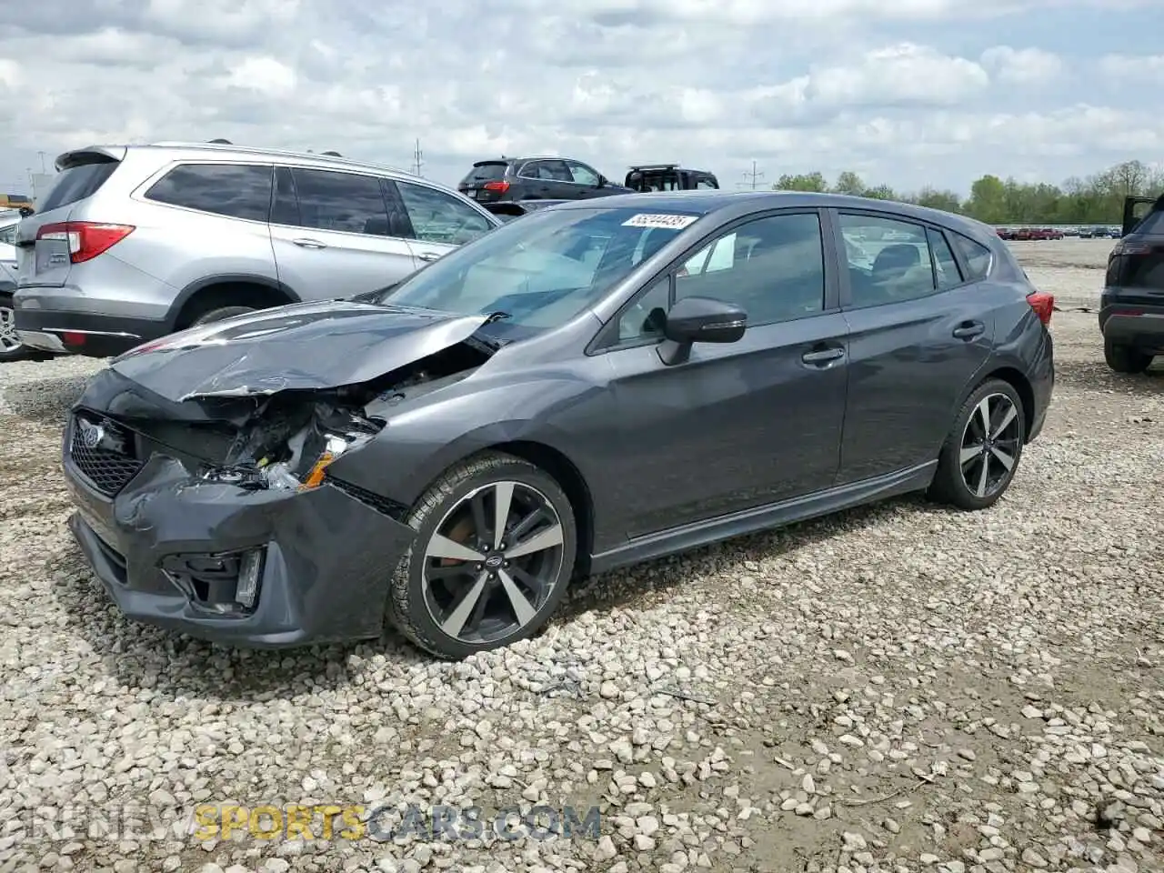 1 Photograph of a damaged car 4S3GTAM65K3705470 SUBARU IMPREZA 2019