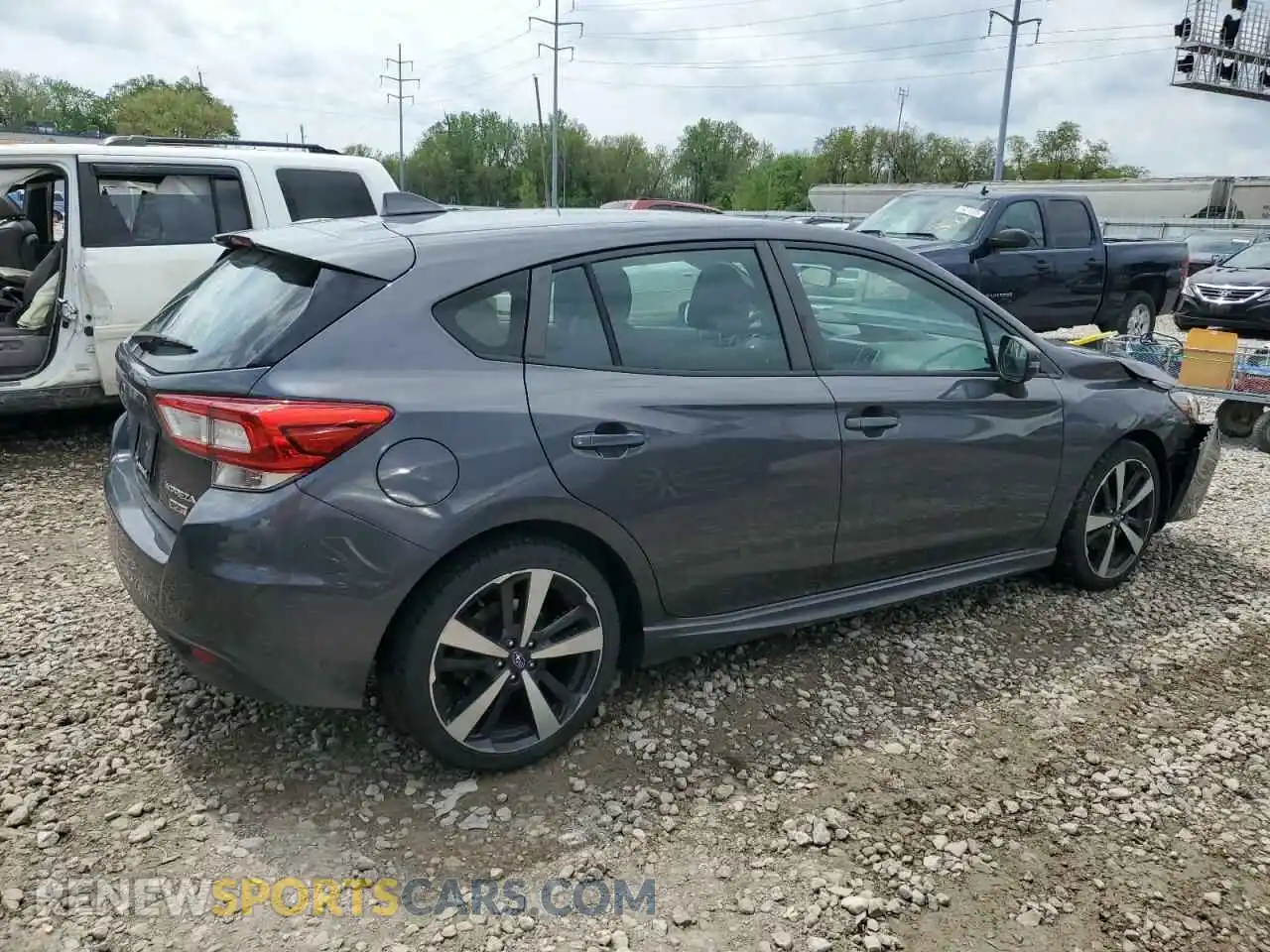 3 Photograph of a damaged car 4S3GTAM65K3705470 SUBARU IMPREZA 2019