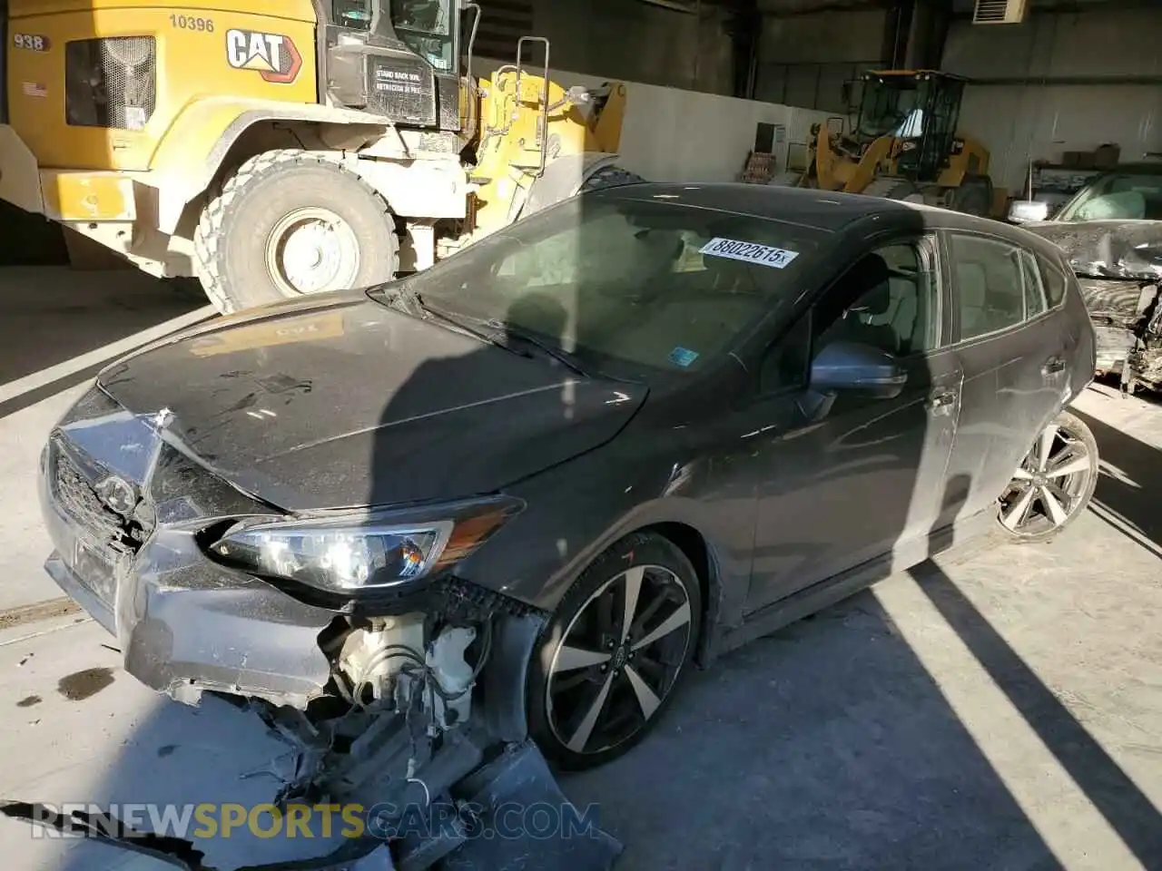 1 Photograph of a damaged car 4S3GTAM65K3762560 SUBARU IMPREZA 2019