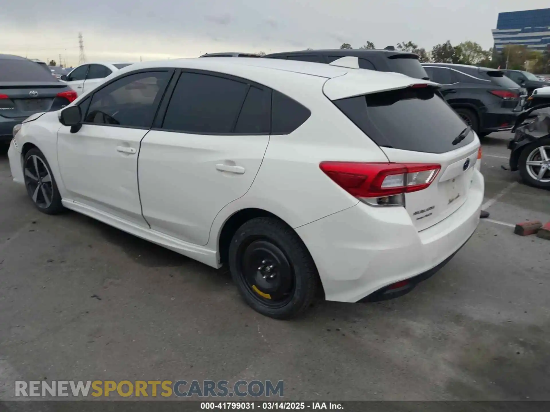 3 Photograph of a damaged car 4S3GTAM67K3756260 SUBARU IMPREZA 2019