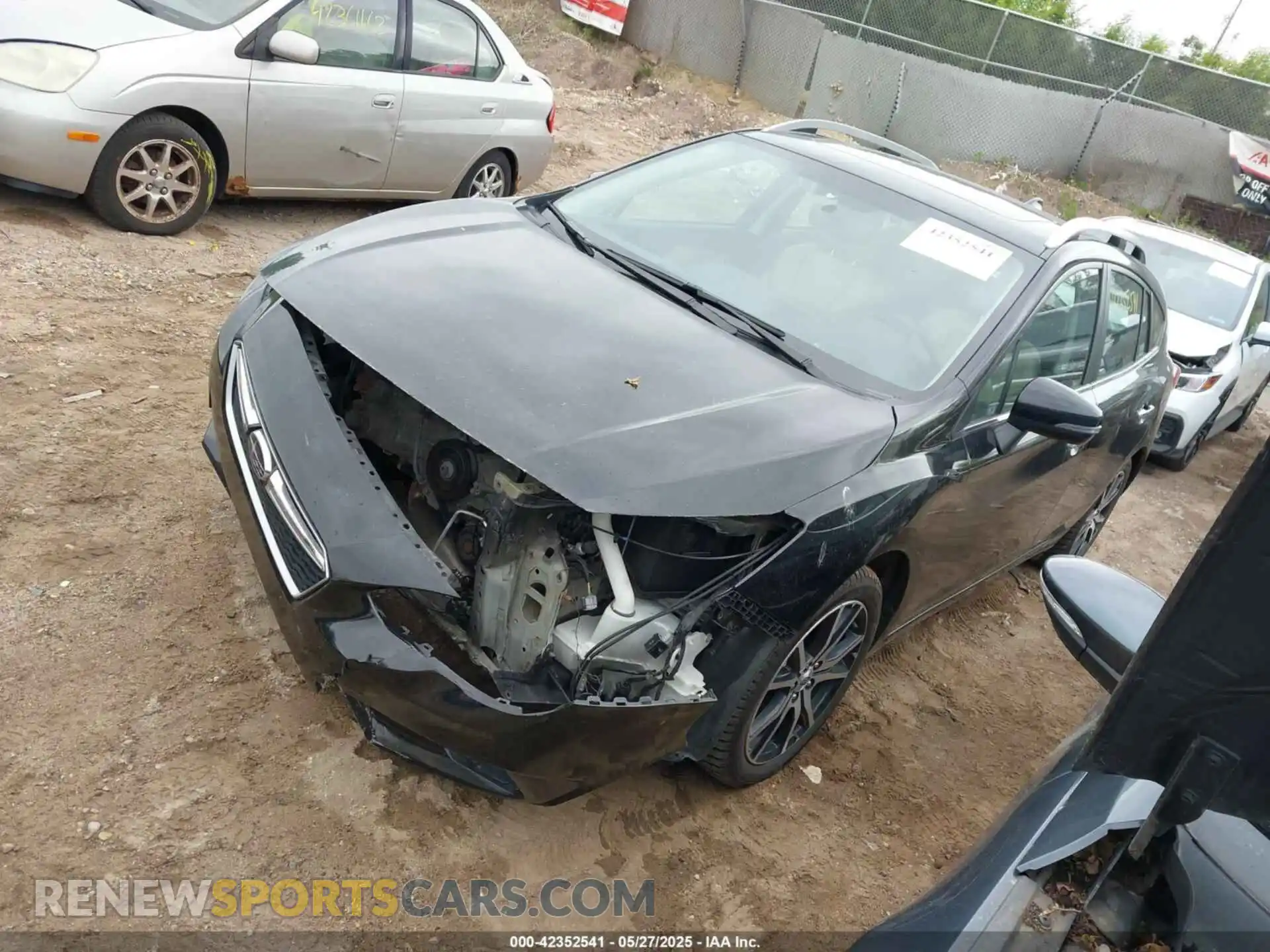 2 fotografías del automóvil dañado 4S3GTAT65K3716616 SUBARU IMPREZA 2019