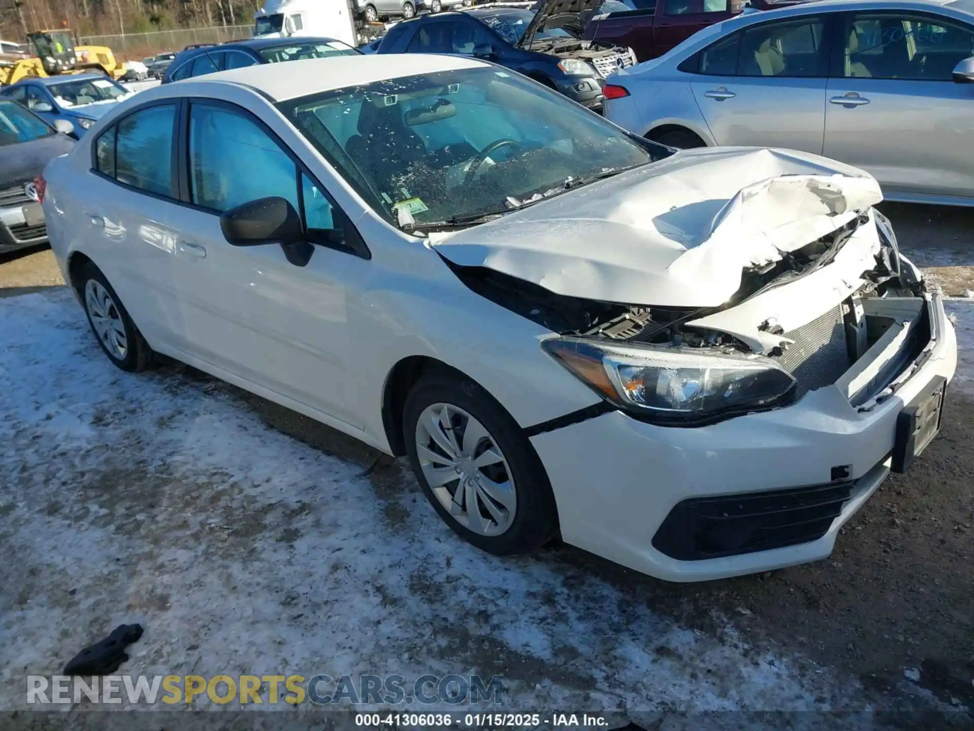 1 Photograph of a damaged car 4S3GKAB61L3600402 SUBARU IMPREZA 2020