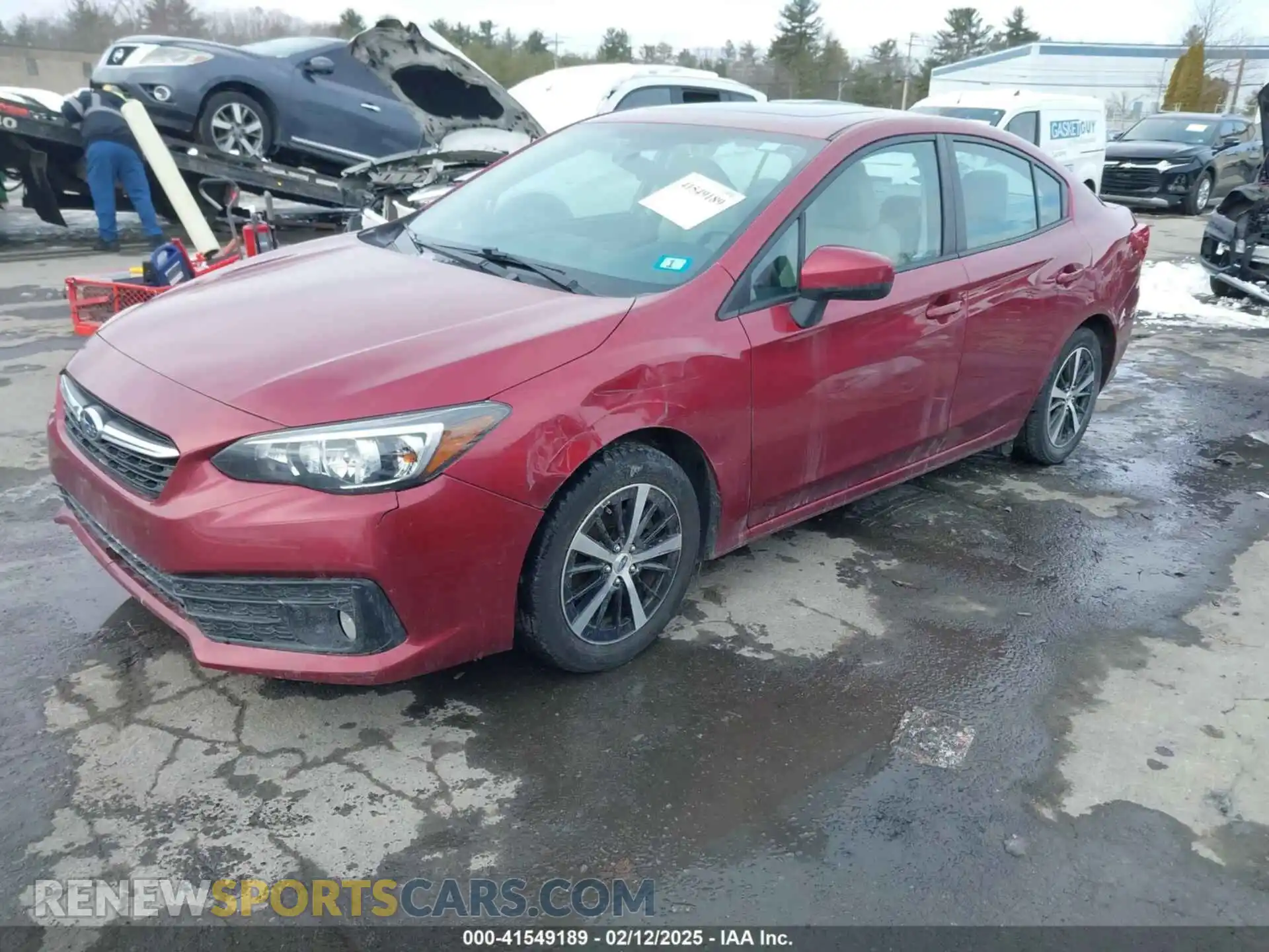 2 Фотография поврежденного автомобиля 4S3GKAD64L3602870 SUBARU IMPREZA 2020