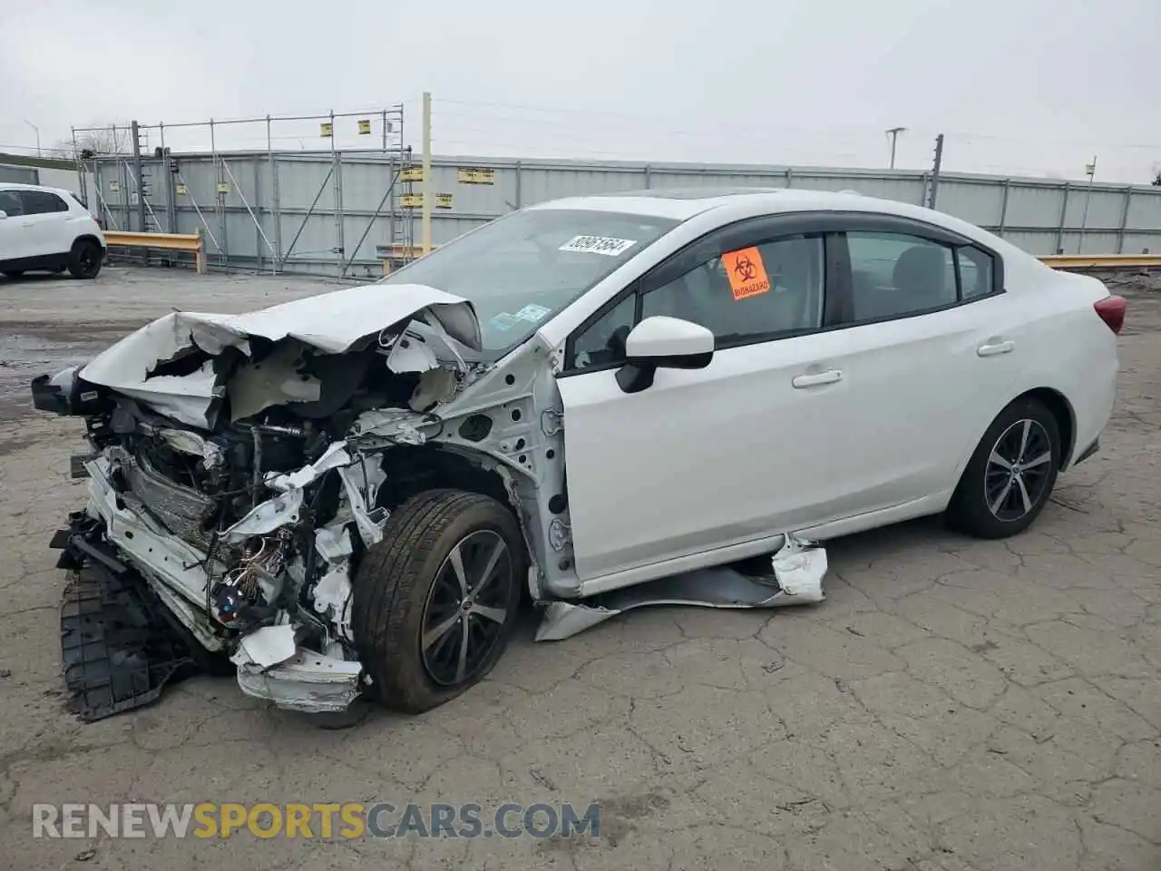 1 Photograph of a damaged car 4S3GKAD64L3610855 SUBARU IMPREZA 2020