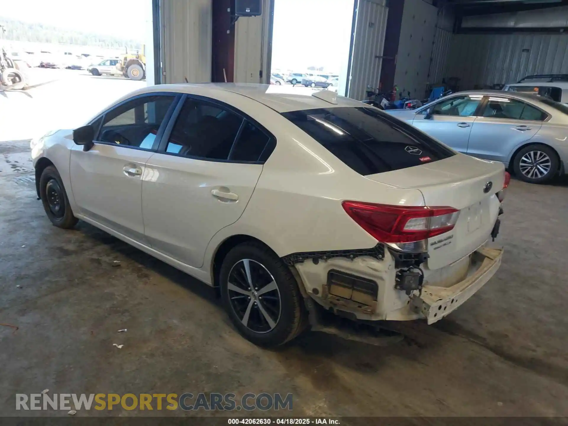3 Photograph of a damaged car 4S3GKAD66L3608167 SUBARU IMPREZA 2020