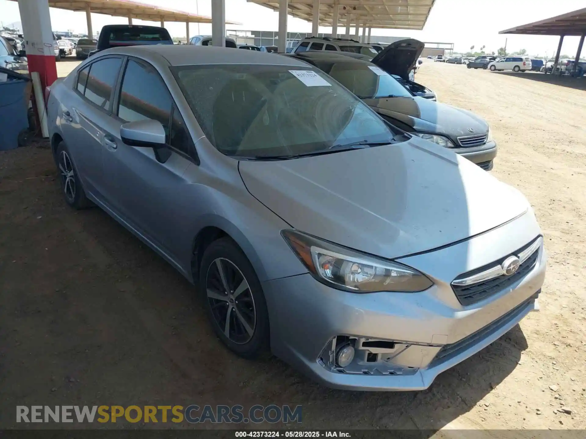 1 Photograph of a damaged car 4S3GKAV62L3607645 SUBARU IMPREZA 2020