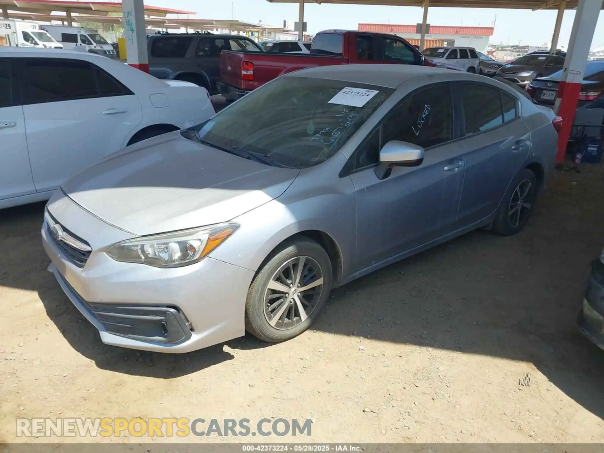 2 Photograph of a damaged car 4S3GKAV62L3607645 SUBARU IMPREZA 2020