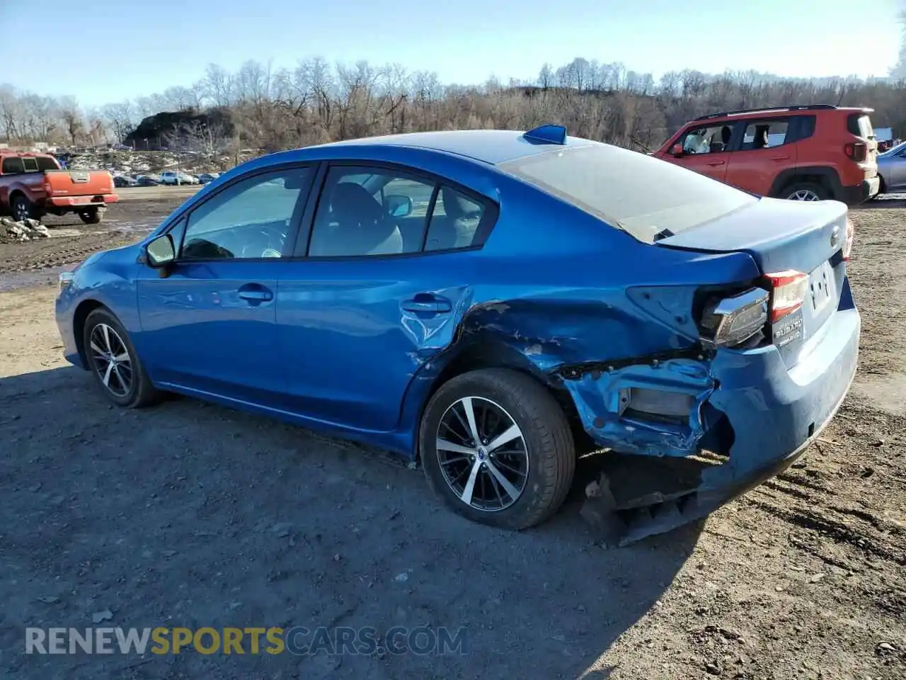 2 Photograph of a damaged car 4S3GKAV66L3606451 SUBARU IMPREZA 2020