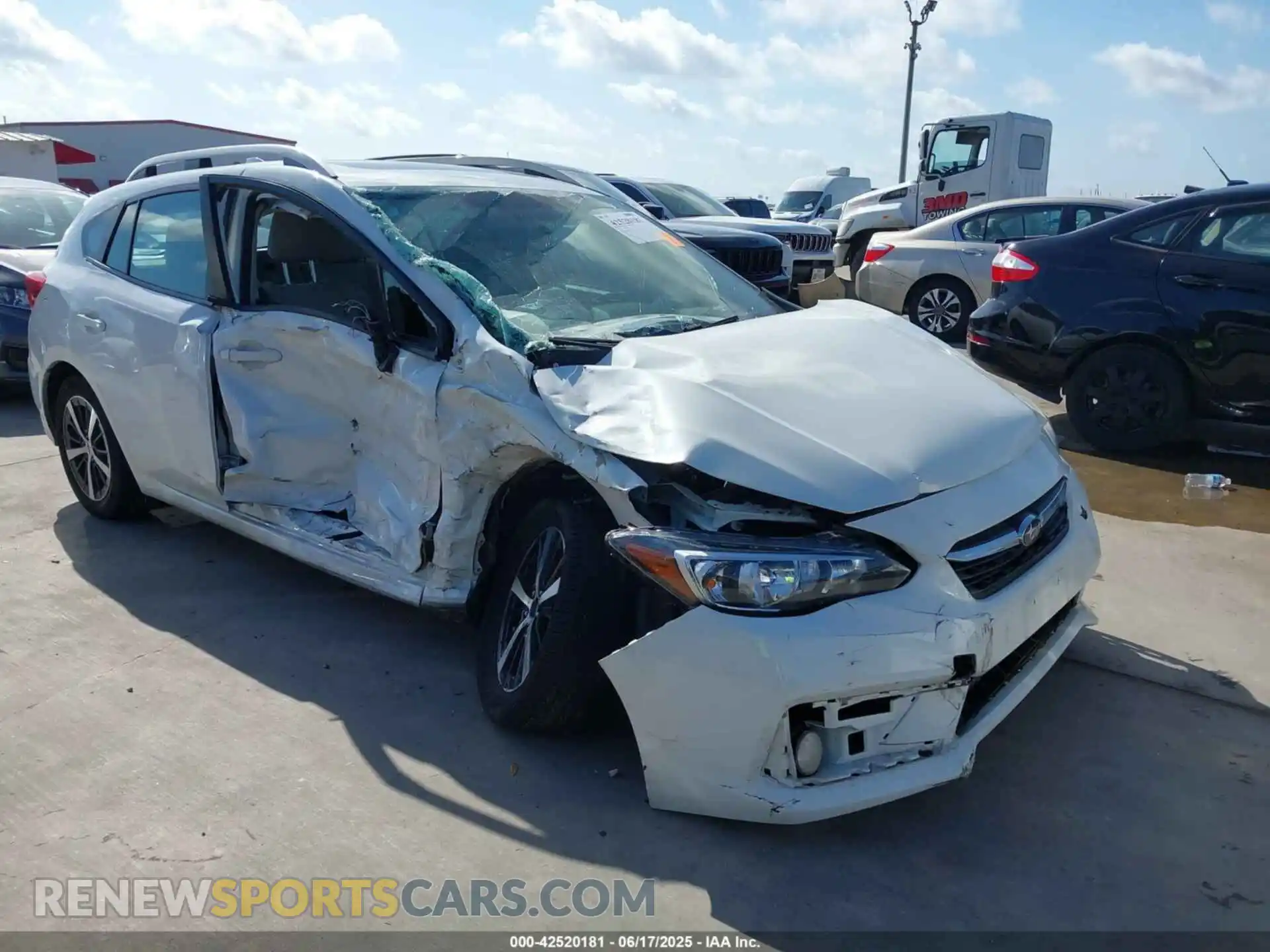 1 fotografías del automóvil dañado 4S3GTAD6XL3723674 SUBARU IMPREZA 2020