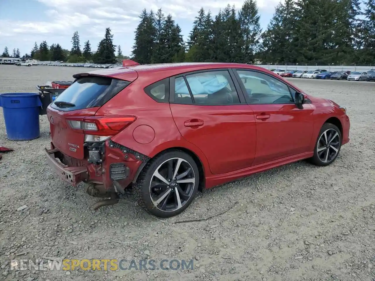3 Photograph of a damaged car 4S3GTAM68L3722667 SUBARU IMPREZA 2020