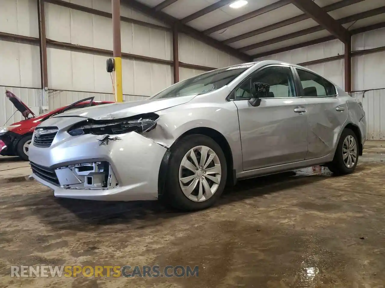 1 Photograph of a damaged car 4S3GKAB61M3607464 SUBARU IMPREZA 2021