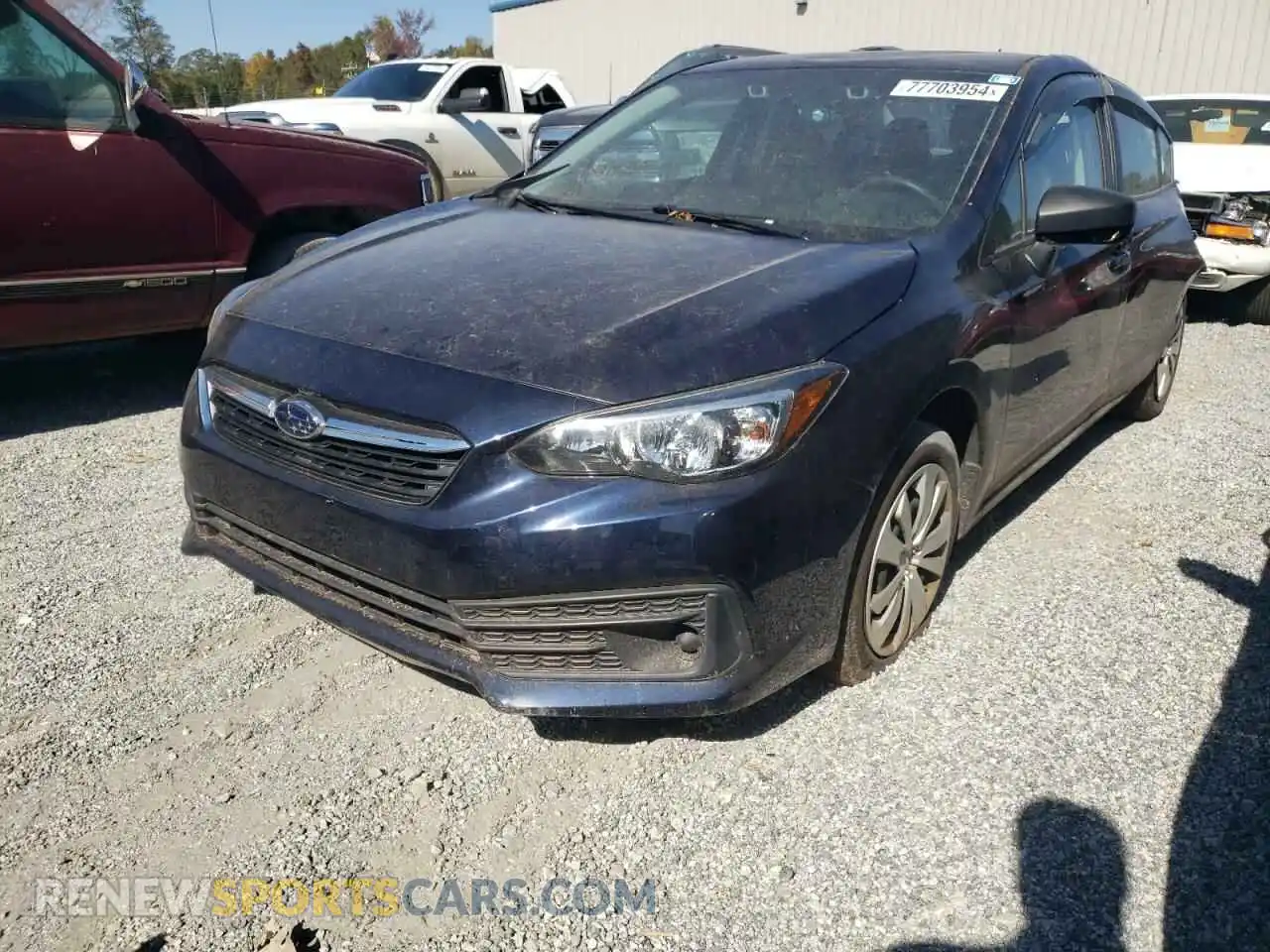 1 Photograph of a damaged car 4S3GKAB63M3603691 SUBARU IMPREZA 2021