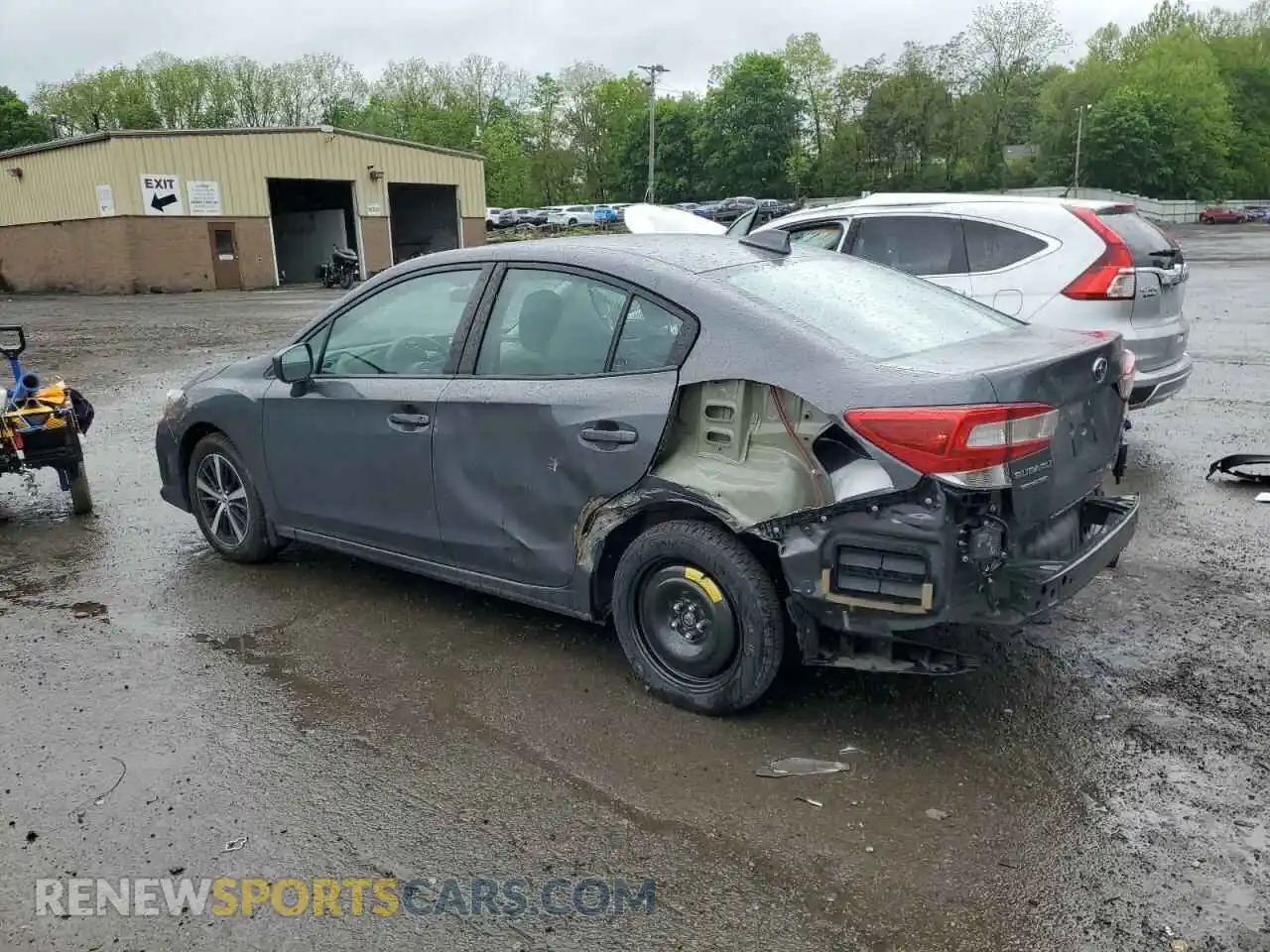 2 Photograph of a damaged car 4S3GKAD65M3605178 SUBARU IMPREZA 2021