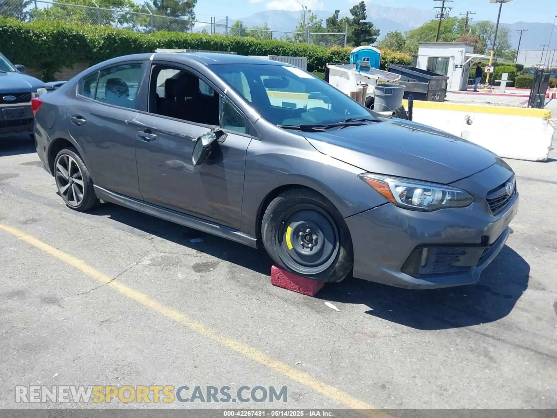 1 Photograph of a damaged car 4S3GKAL64M3602001 SUBARU IMPREZA 2021