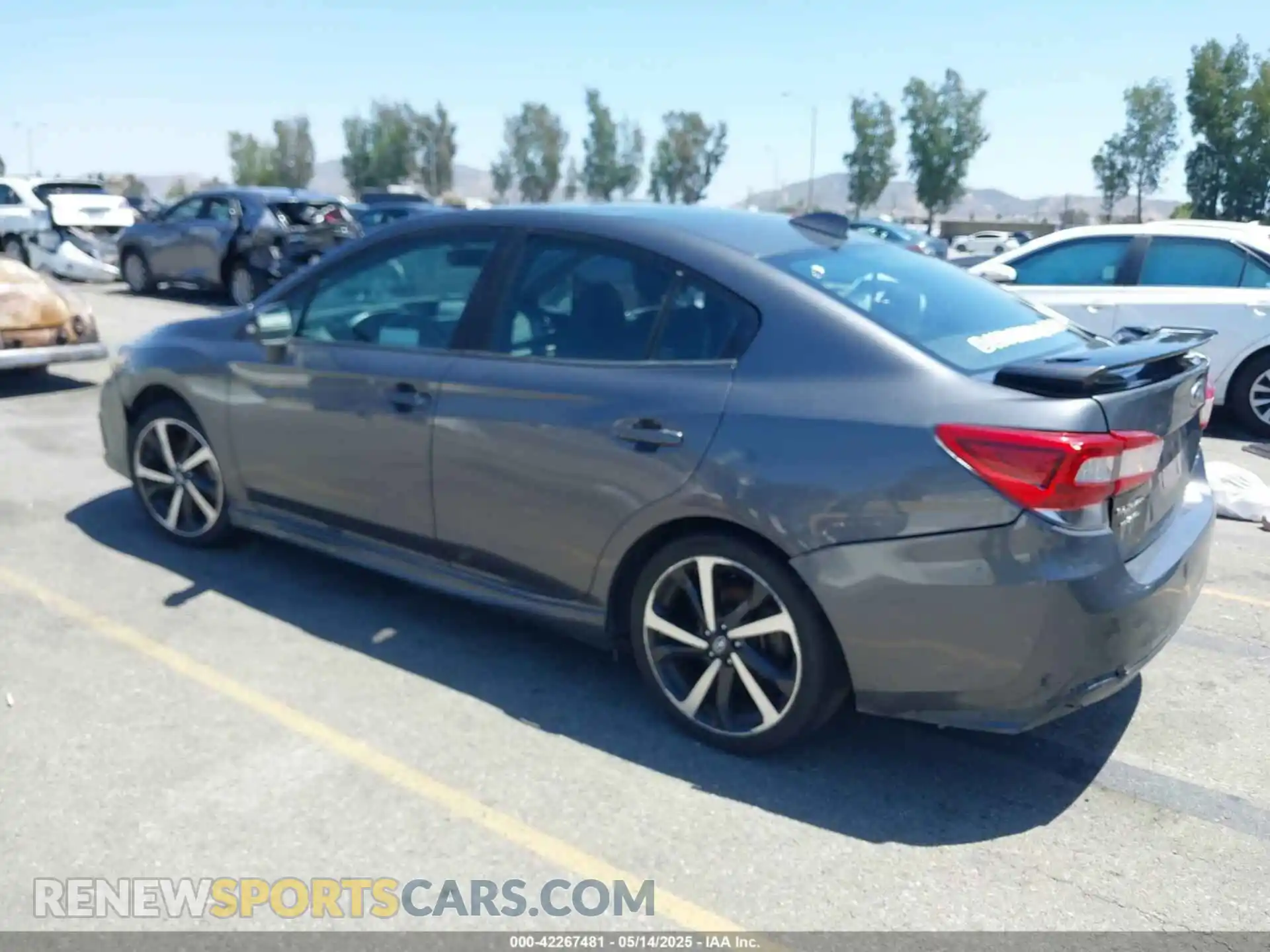 3 Photograph of a damaged car 4S3GKAL64M3602001 SUBARU IMPREZA 2021