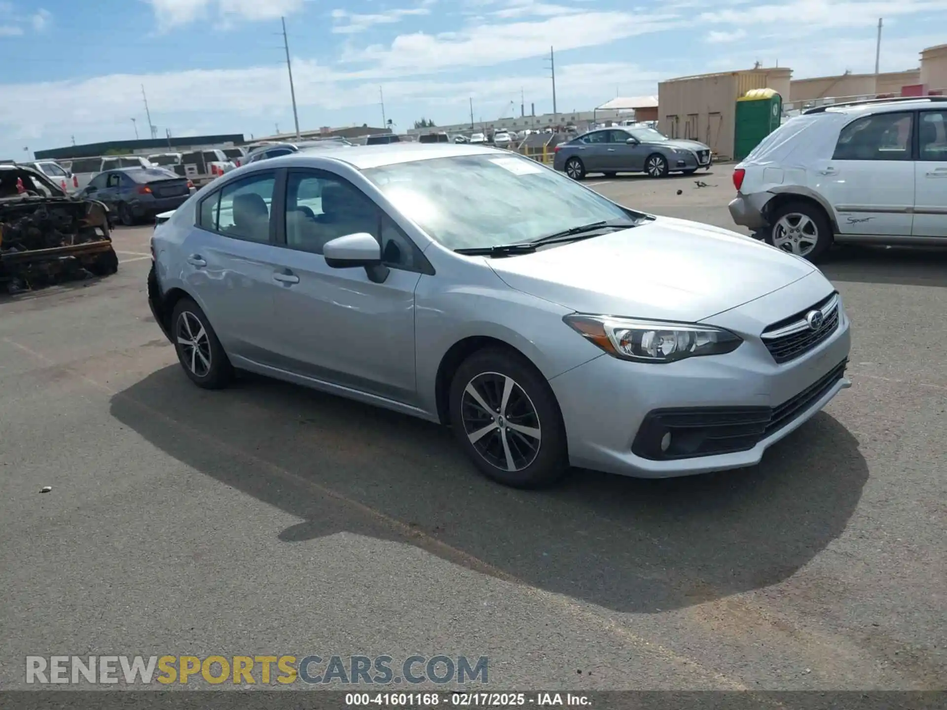 1 Photograph of a damaged car 4S3GKAV67M3607643 SUBARU IMPREZA 2021