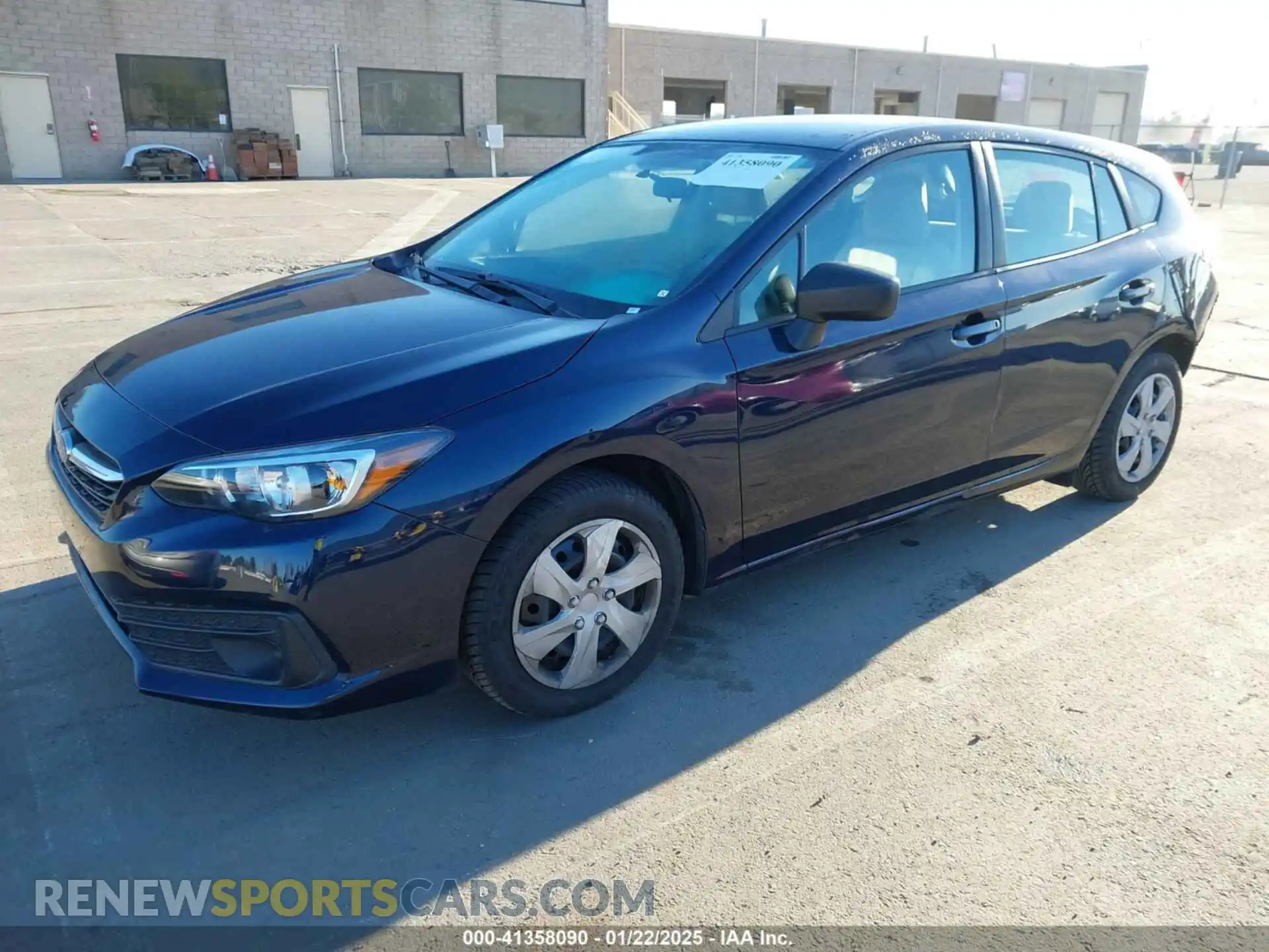 2 Photograph of a damaged car 4S3GTAB62M3701933 SUBARU IMPREZA 2021