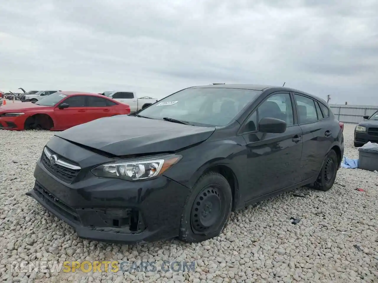 1 Photograph of a damaged car 4S3GTAB62M3710745 SUBARU IMPREZA 2021