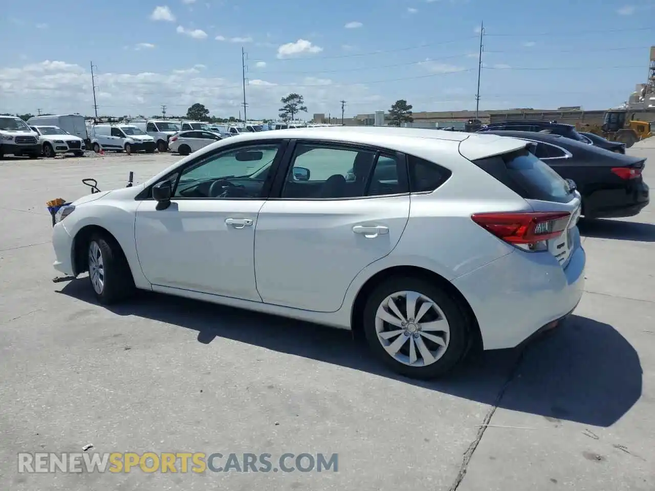 2 fotografías del automóvil dañado 4S3GTAB63M3705327 SUBARU IMPREZA 2021