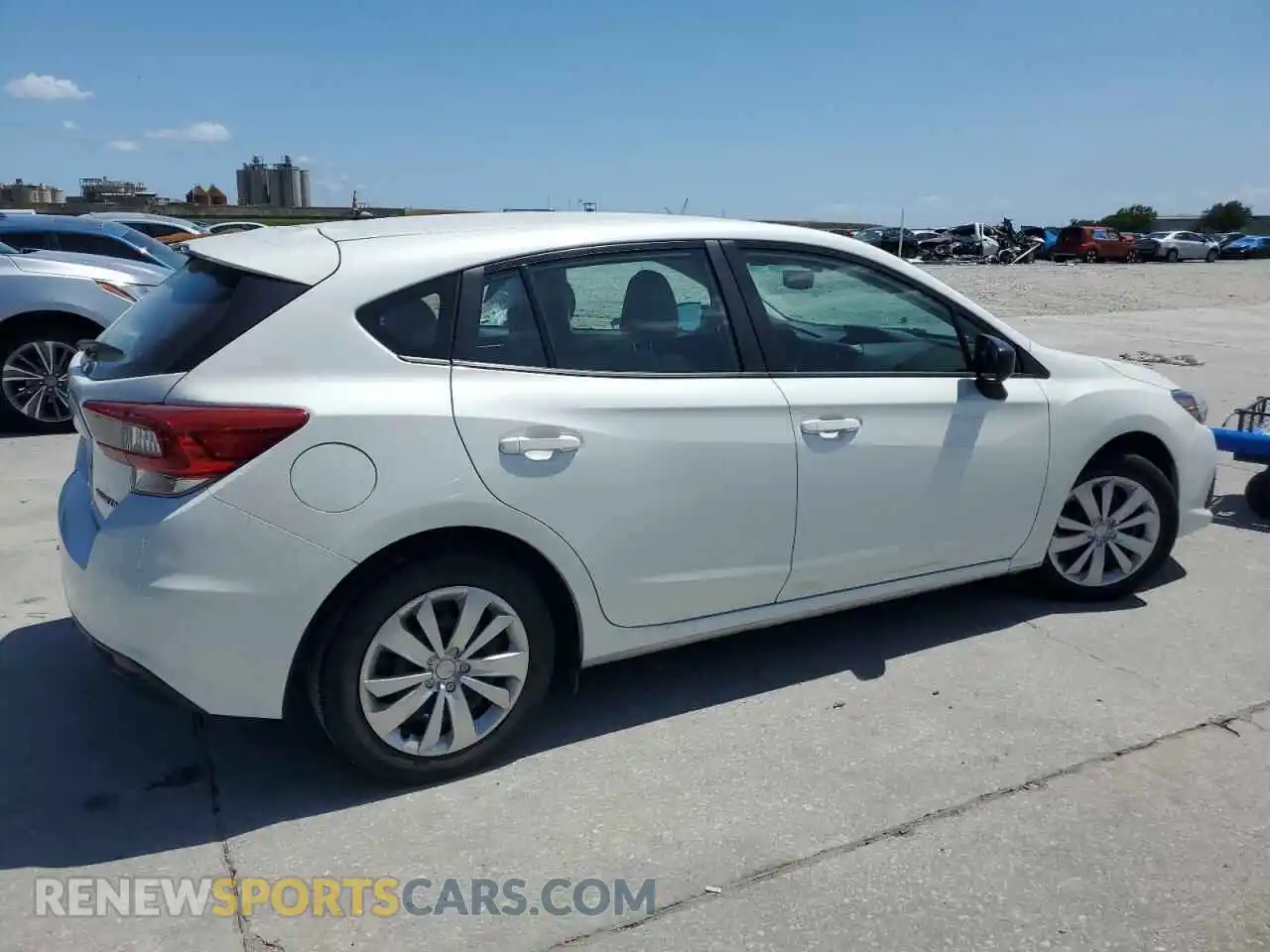 3 fotografías del automóvil dañado 4S3GTAB63M3705327 SUBARU IMPREZA 2021