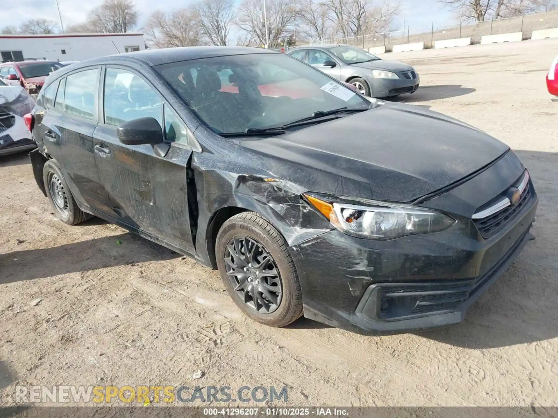1 Photograph of a damaged car 4S3GTAB67M3712216 SUBARU IMPREZA 2021