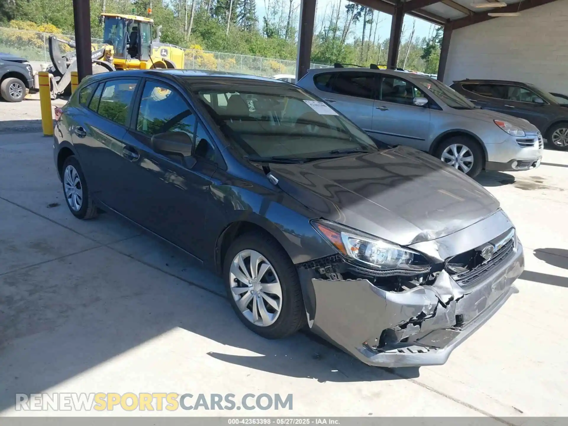 1 Photograph of a damaged car 4S3GTAB69M3708958 SUBARU IMPREZA 2021