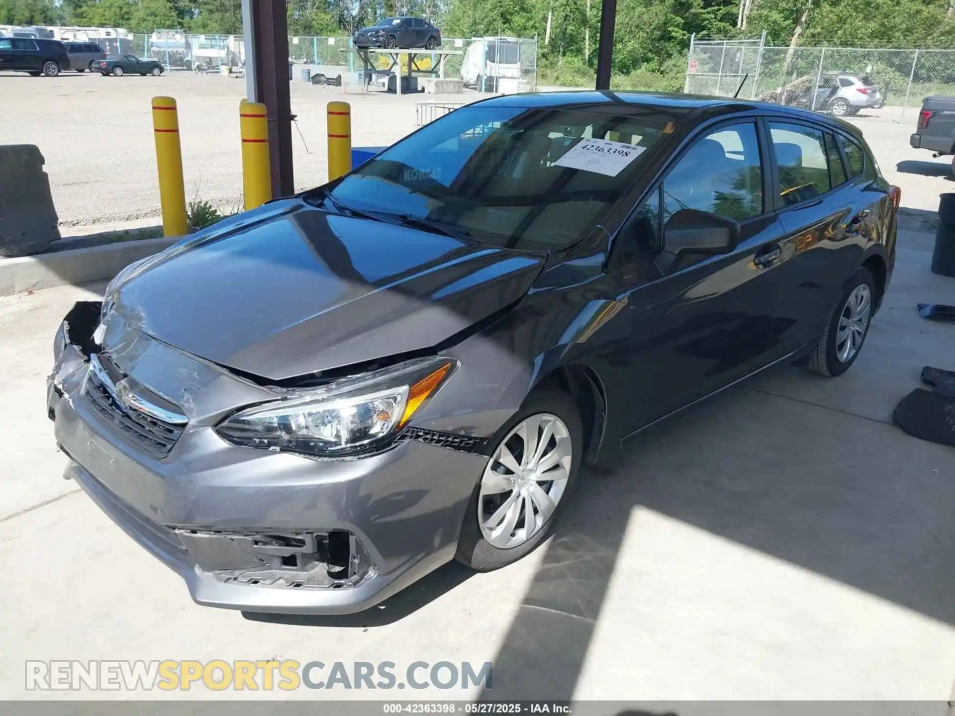 2 Photograph of a damaged car 4S3GTAB69M3708958 SUBARU IMPREZA 2021
