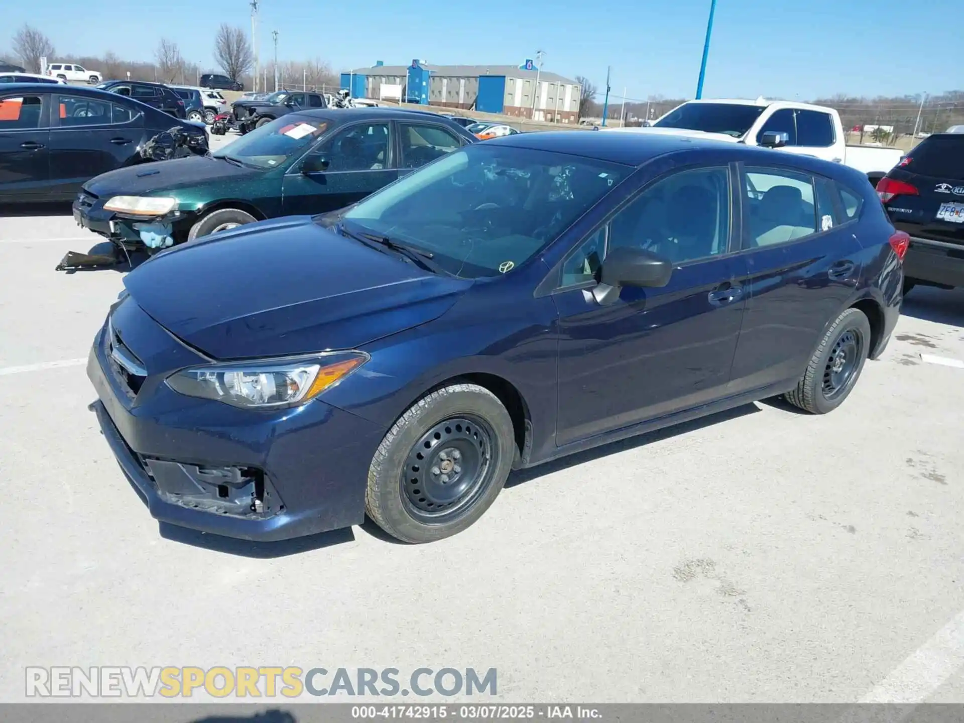 2 Photograph of a damaged car 4S3GTAB69M3714095 SUBARU IMPREZA 2021