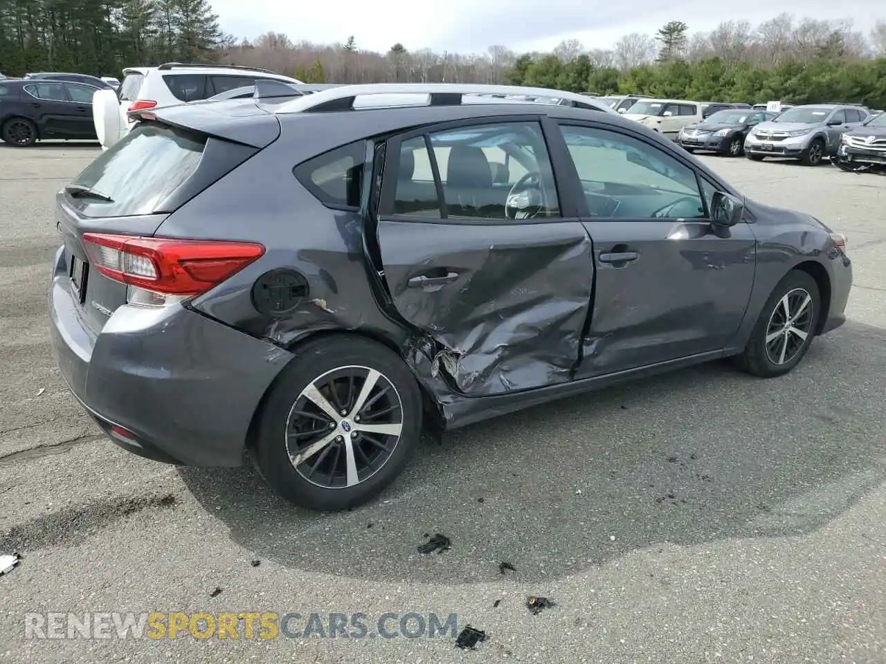 3 Photograph of a damaged car 4S3GTAD65M3707237 SUBARU IMPREZA 2021
