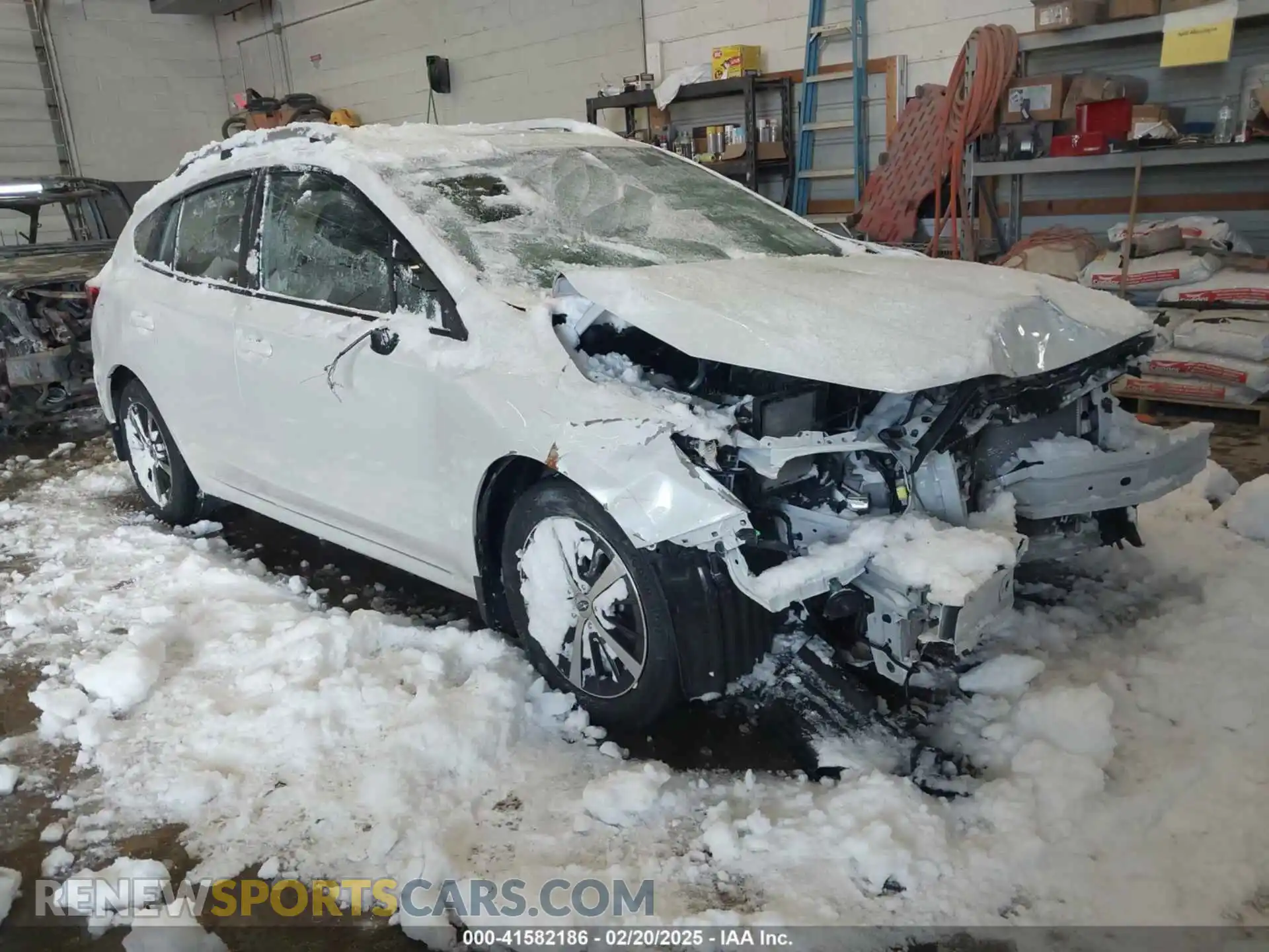 1 Photograph of a damaged car 4S3GTAD65M3709067 SUBARU IMPREZA 2021