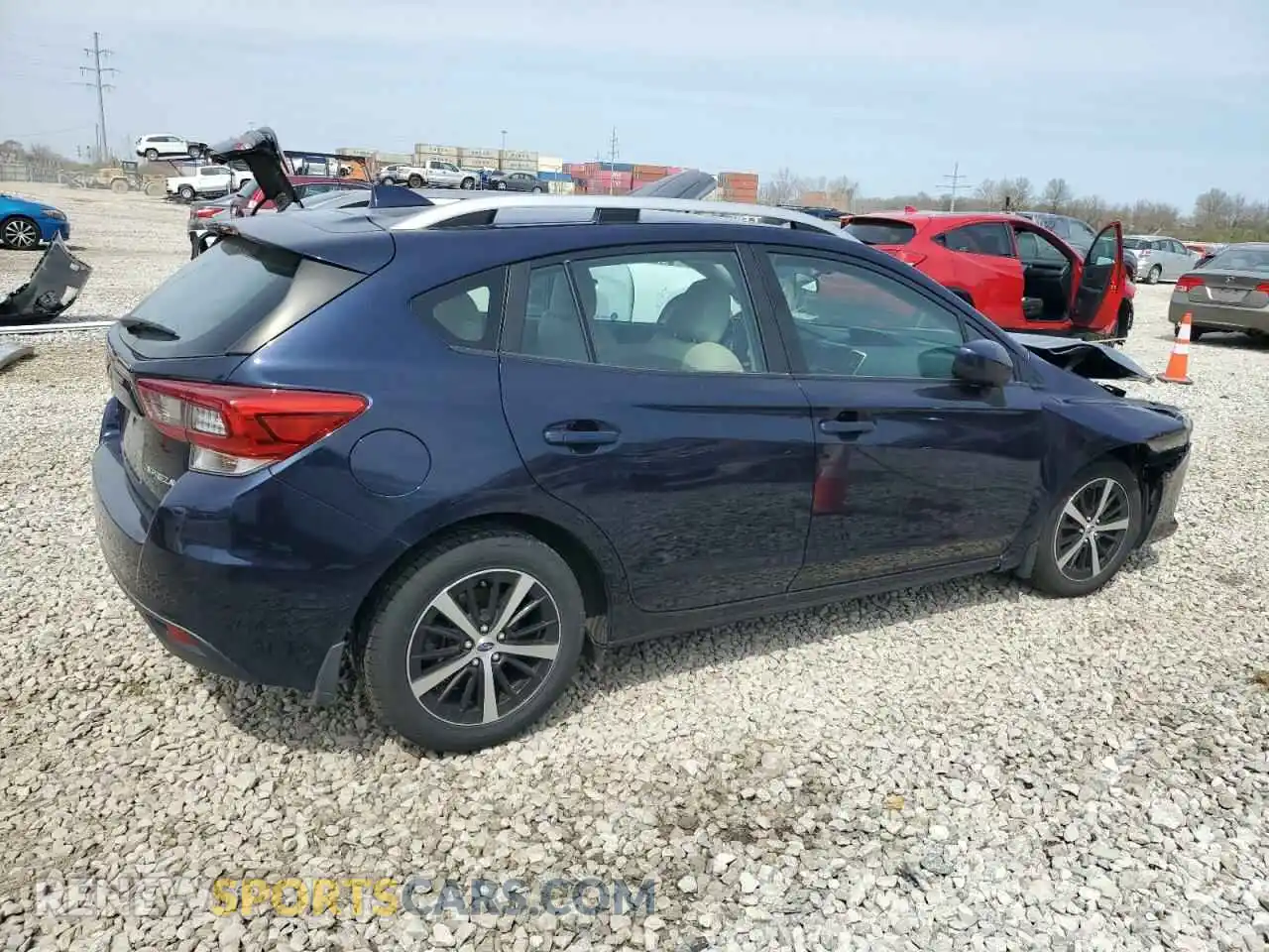 3 Photograph of a damaged car 4S3GTAD68M3707216 SUBARU IMPREZA 2021