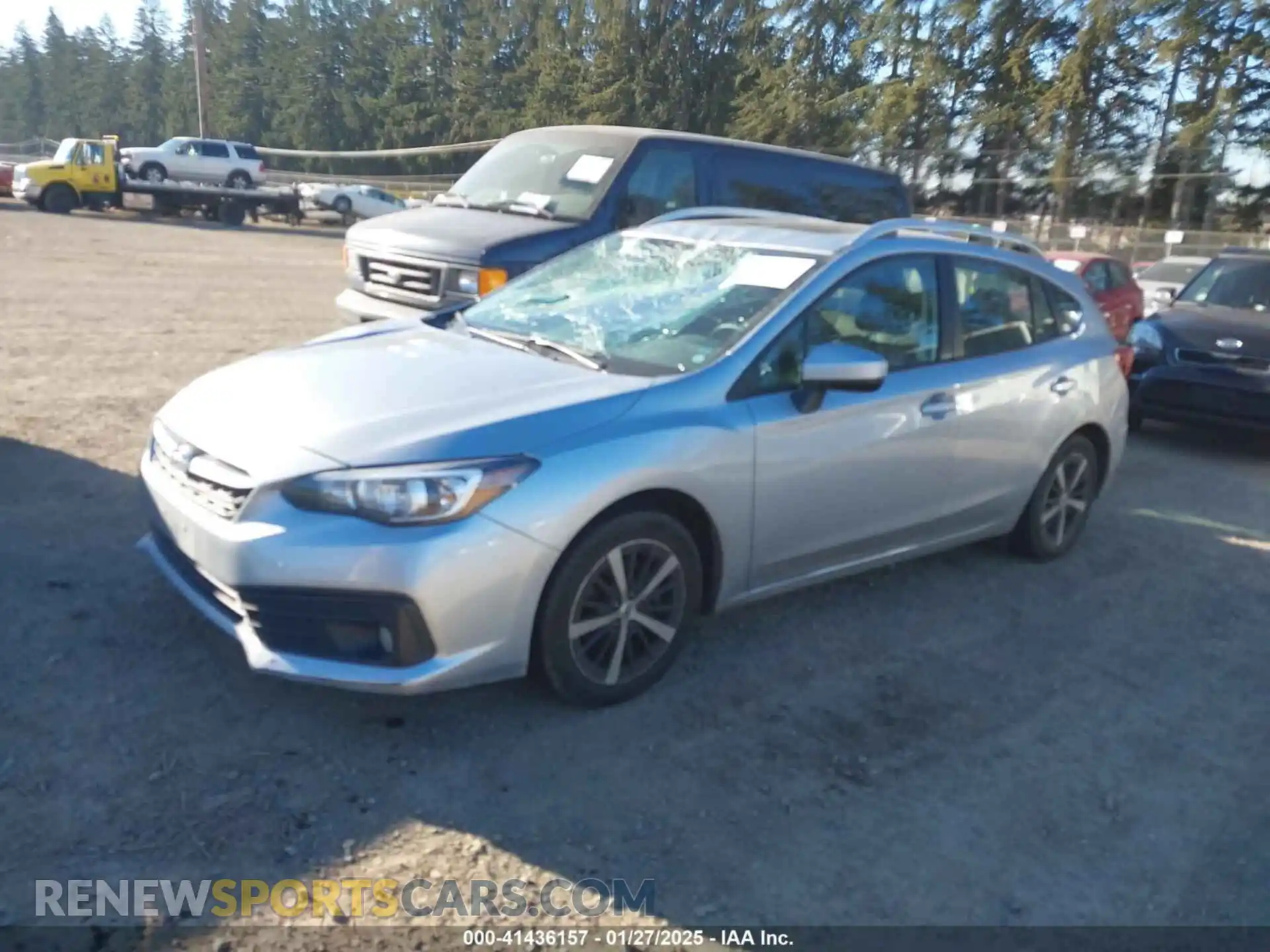 2 Photograph of a damaged car 4S3GTAD6XM3716175 SUBARU IMPREZA 2021
