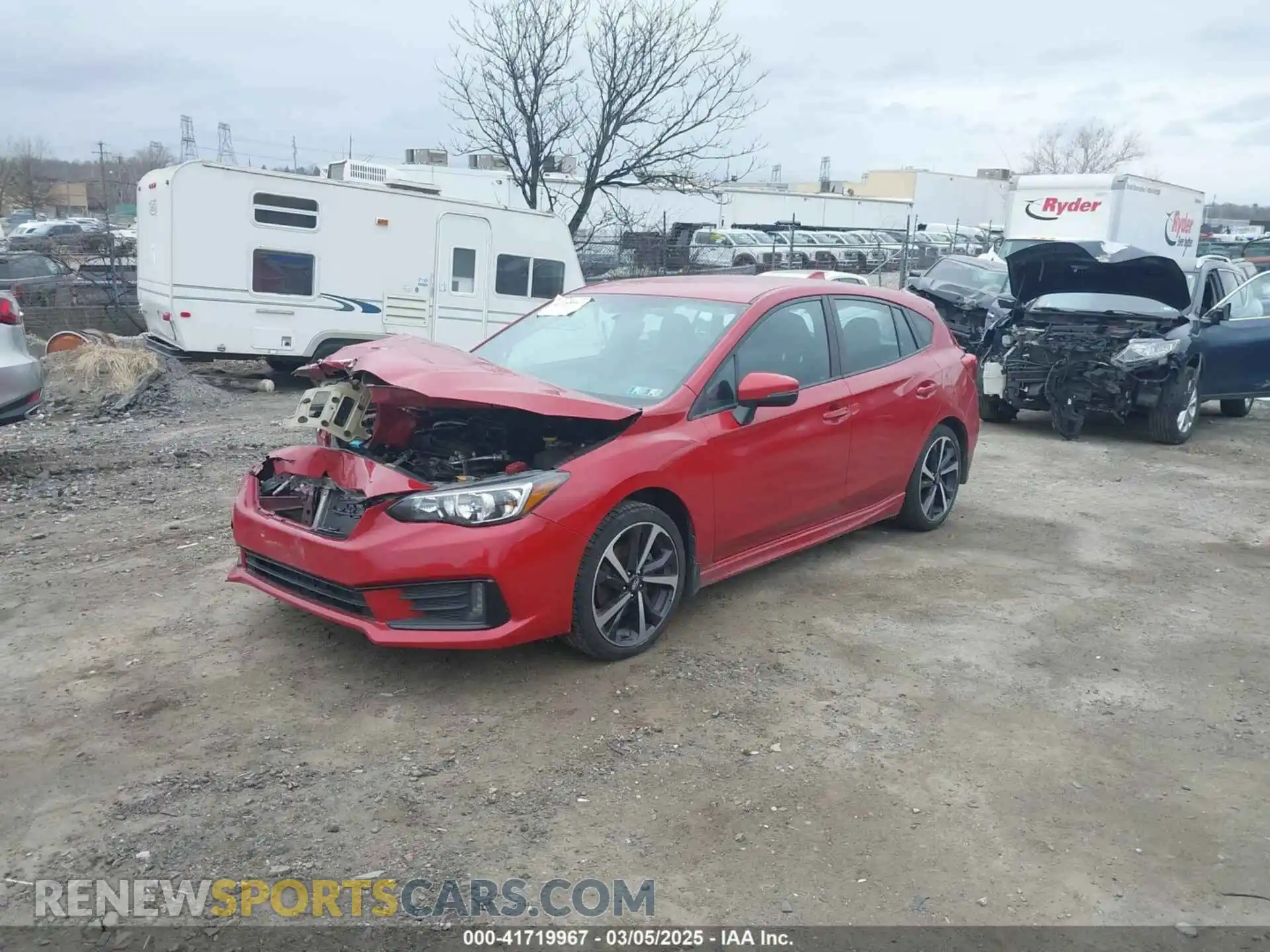 2 Photograph of a damaged car 4S3GTAL67M3716622 SUBARU IMPREZA 2021