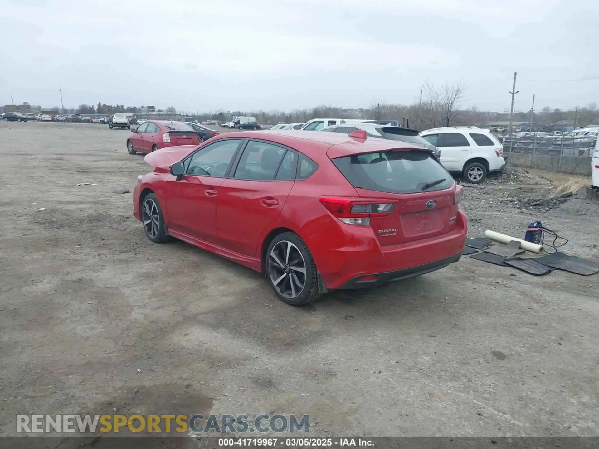3 Photograph of a damaged car 4S3GTAL67M3716622 SUBARU IMPREZA 2021