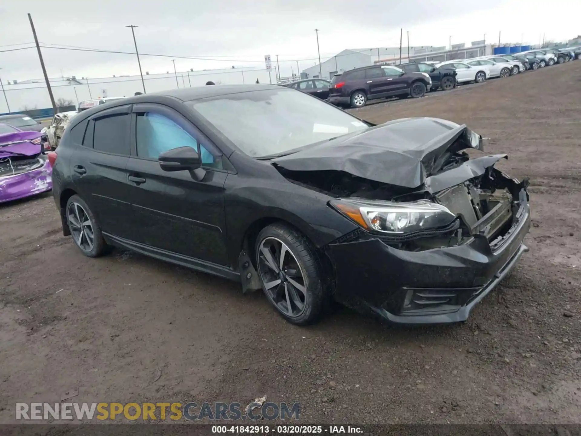 1 Photograph of a damaged car 4S3GTAL68M3703961 SUBARU IMPREZA 2021
